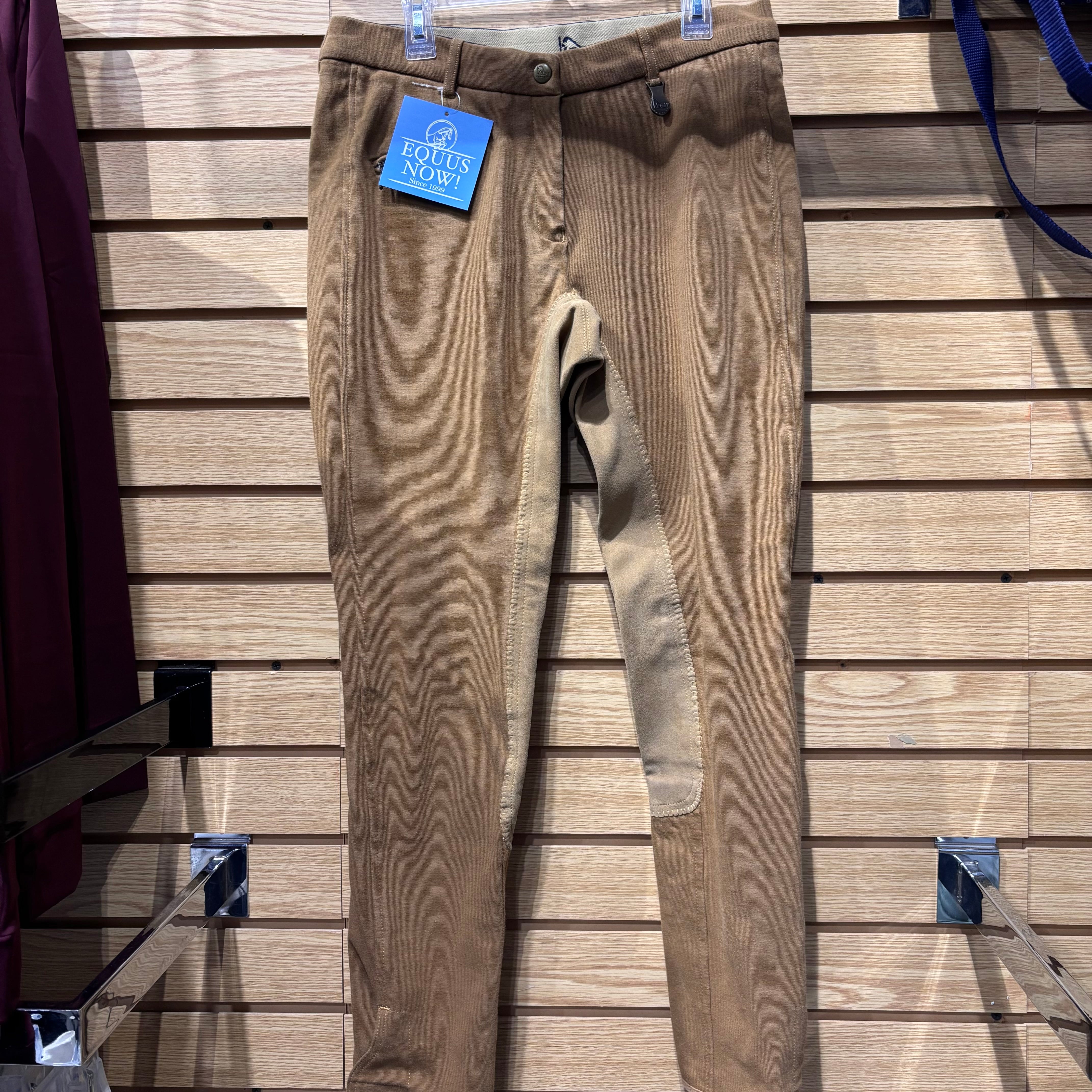Used 30 Tan EquiComfort Full Seat Breeches