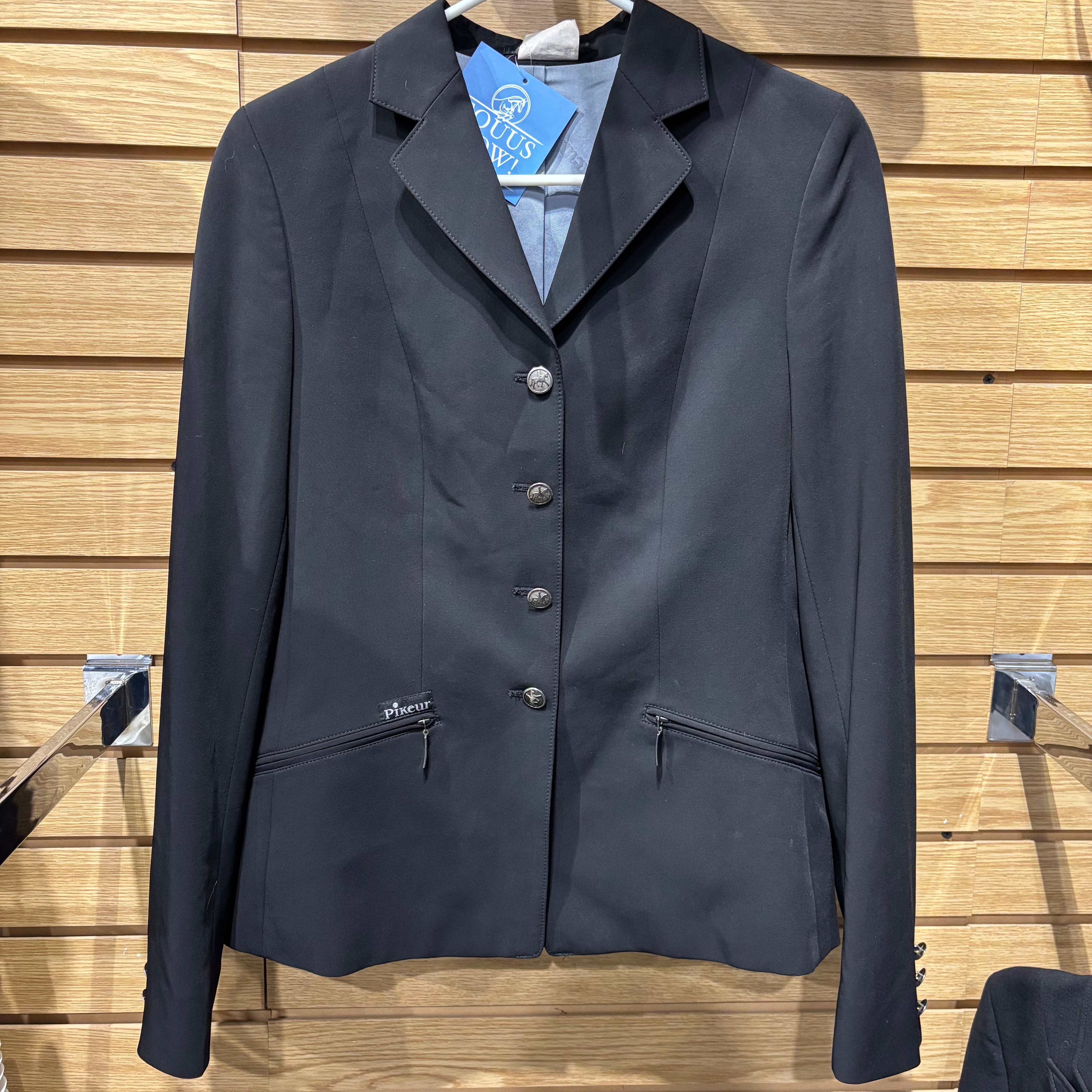 Used Pikeur Skarlett 10L Black Show Coat