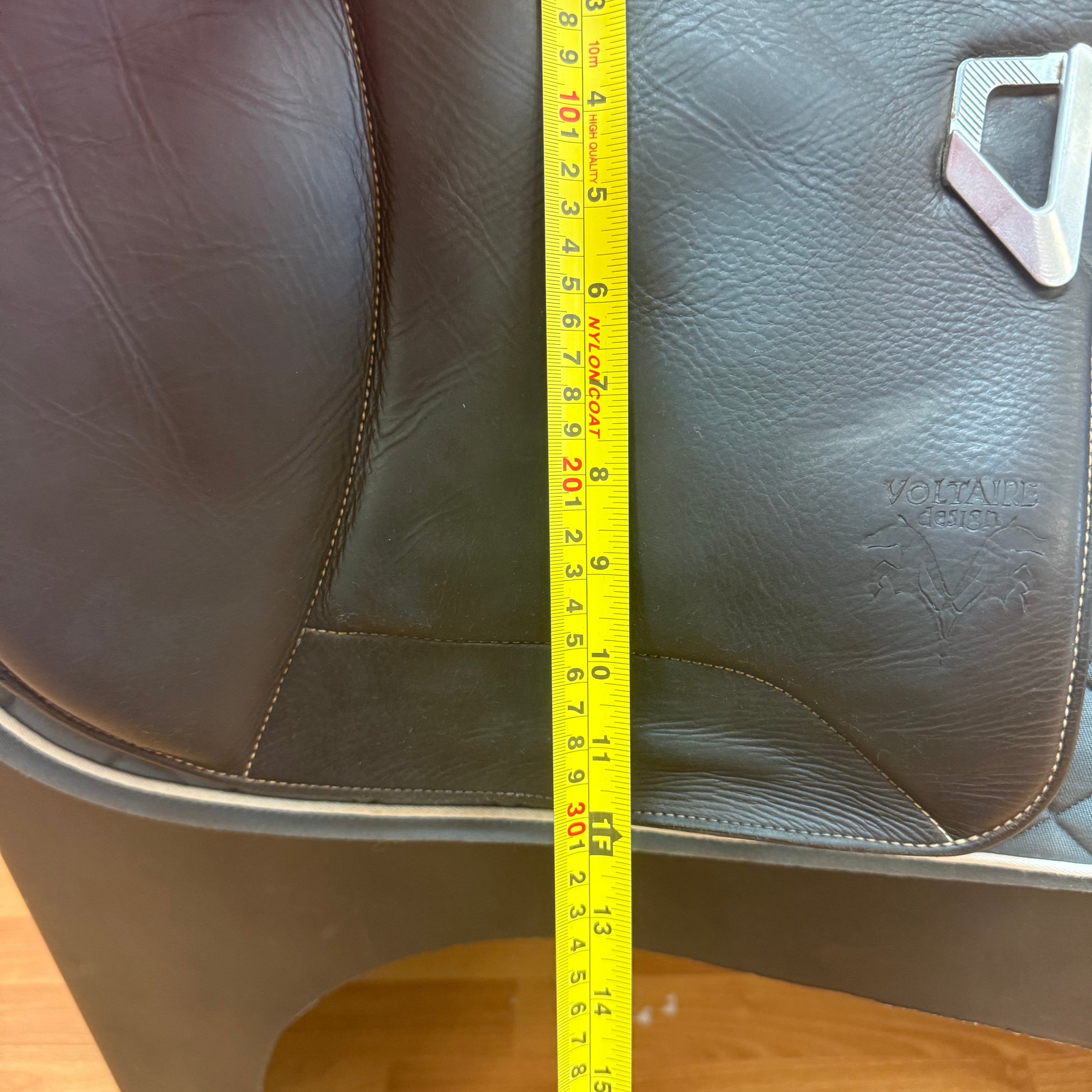 Used Voltaire Blue Infinite 3.0 Jump Saddle 17.5” Medium Wide Tree