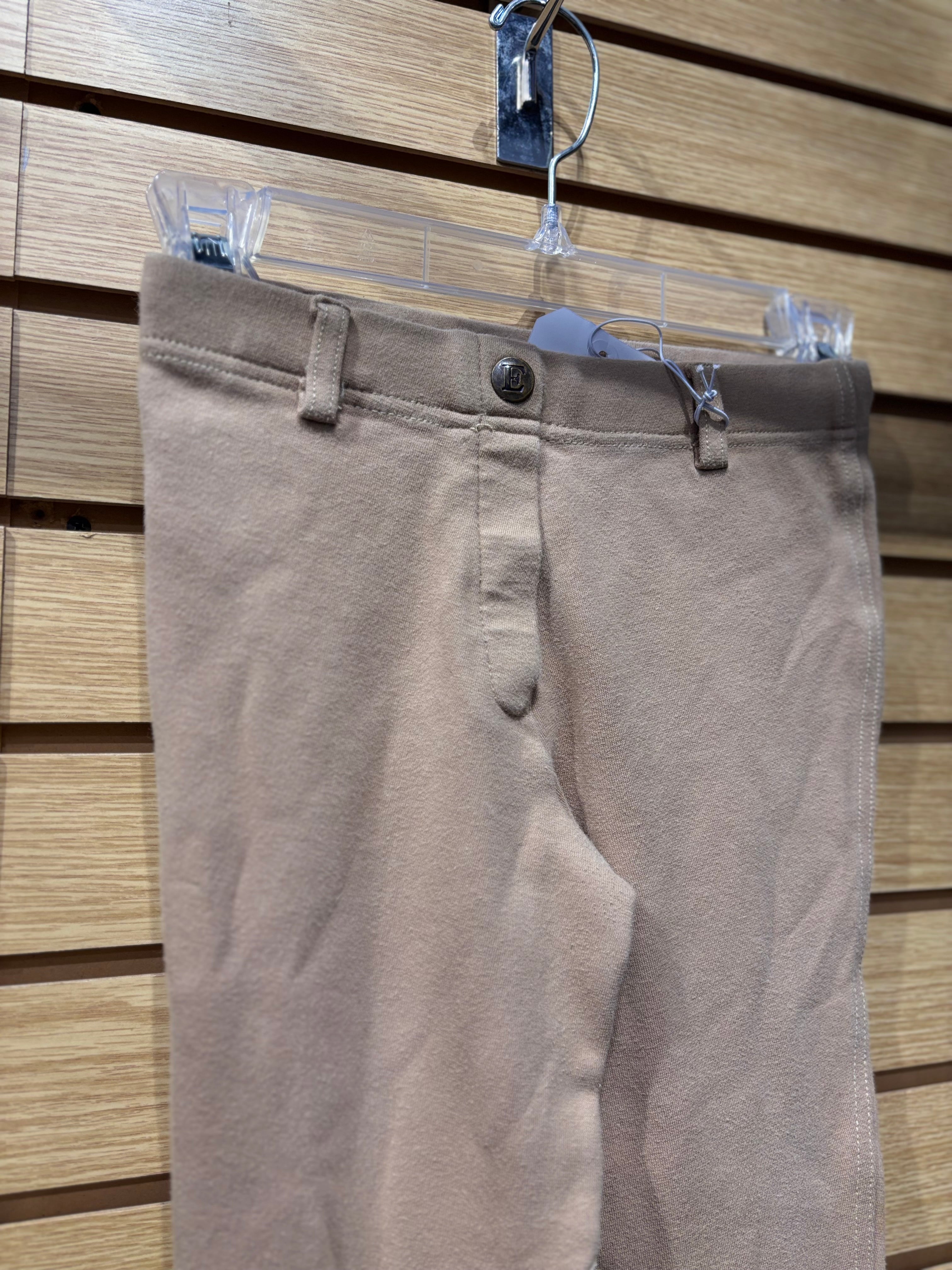 Used Kids 12 Tan Equistar Breeches