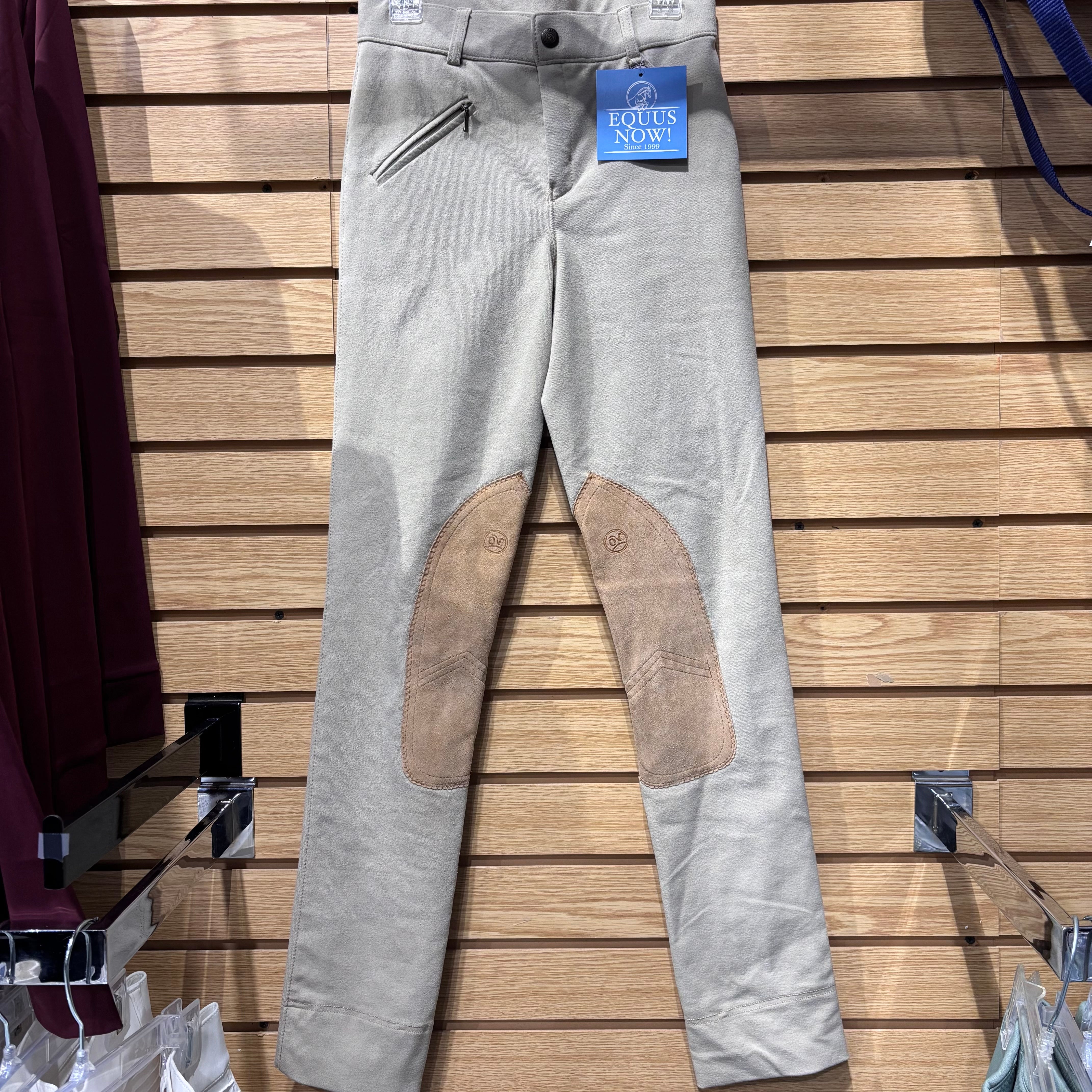 Used Ovation Youth 16 Tan Knee Patch Jods