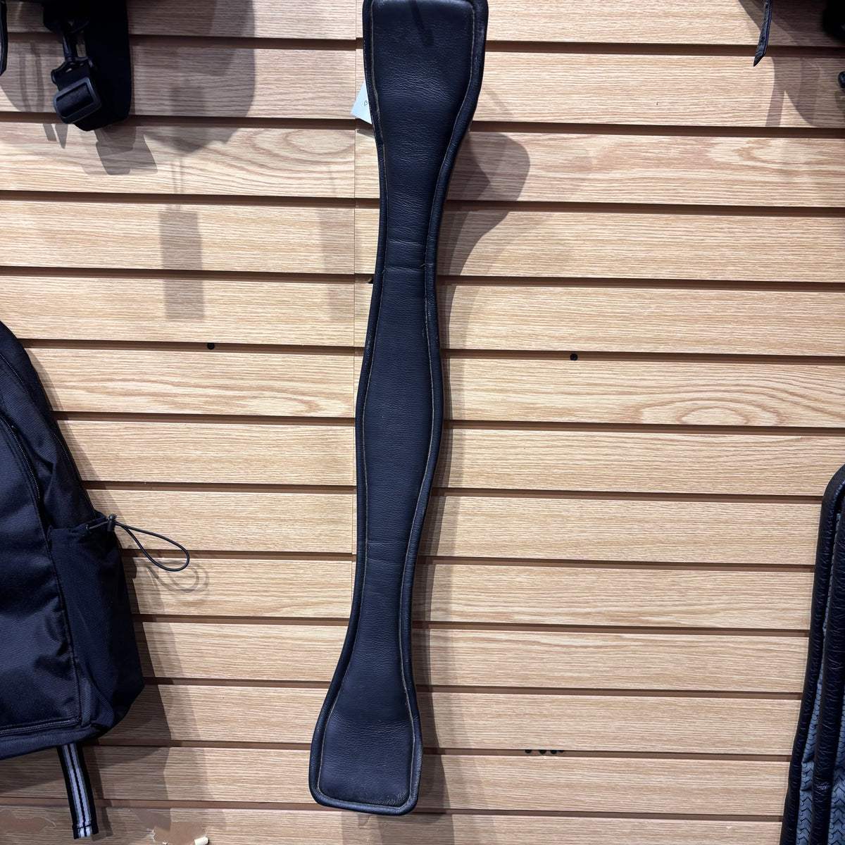 Used HDR 30" Black Leather Dressage Girth
