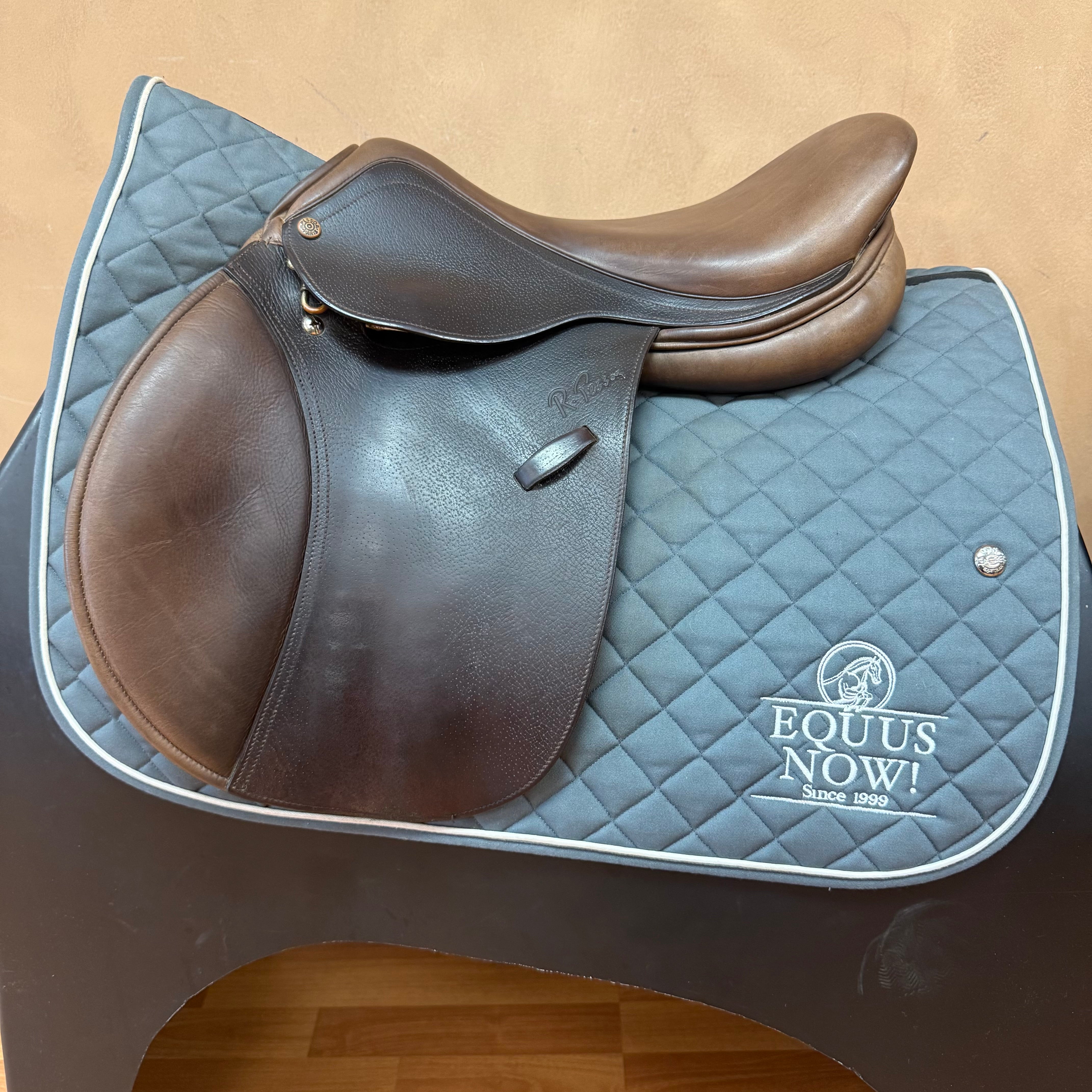 Used Pessoa Rodrigo XCH Jump Saddle 16" Adjustable Tree