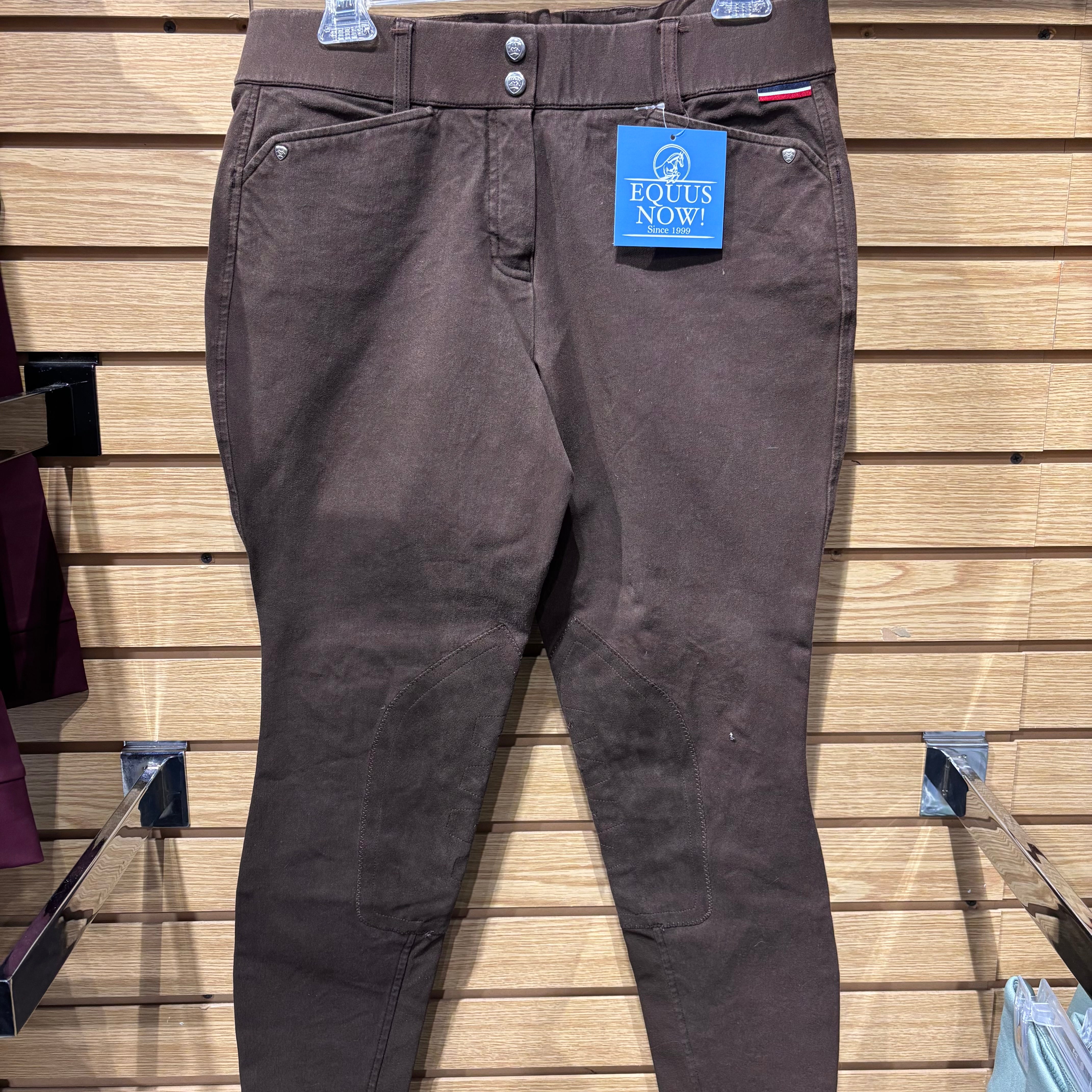 Used 32R Ariat Heritage Brown Breeches