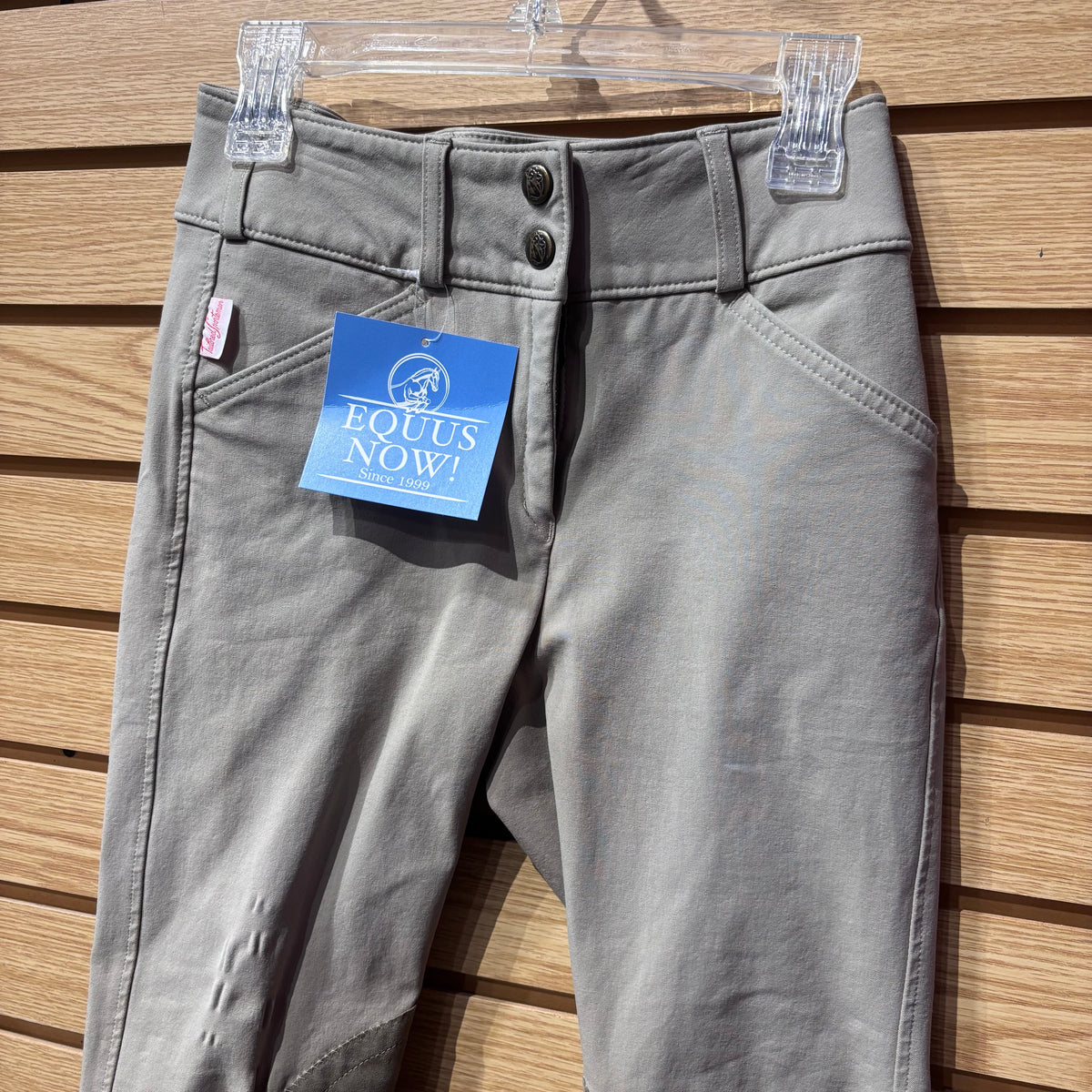 Used 22 Tan Tailored Sportsman Knee Patch Breeches