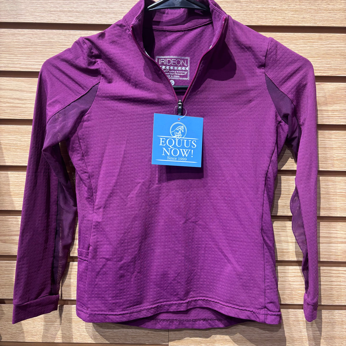 Used Youth Small Purple Irideon Sun Shirt