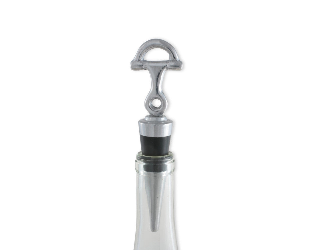 Arthur Court Equestrian Bottle Stopper - sku to order - 76094