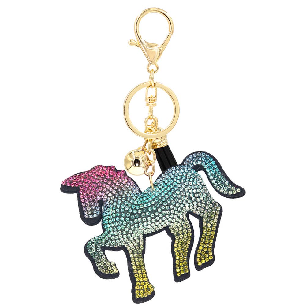 HORSE SILHOUETTE KEYCHAIN