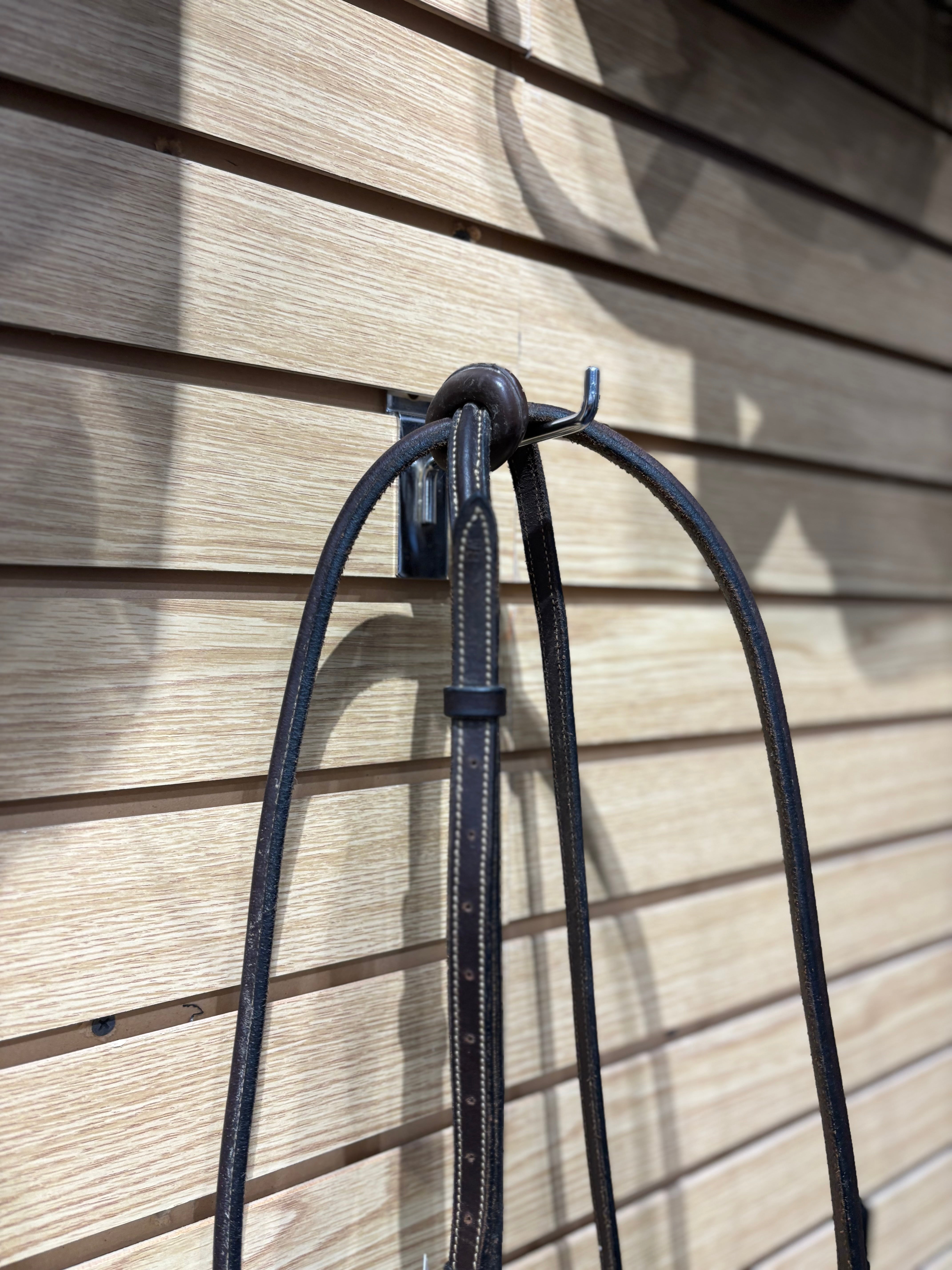 Used Warmblood Brown Plain Raised Martingale