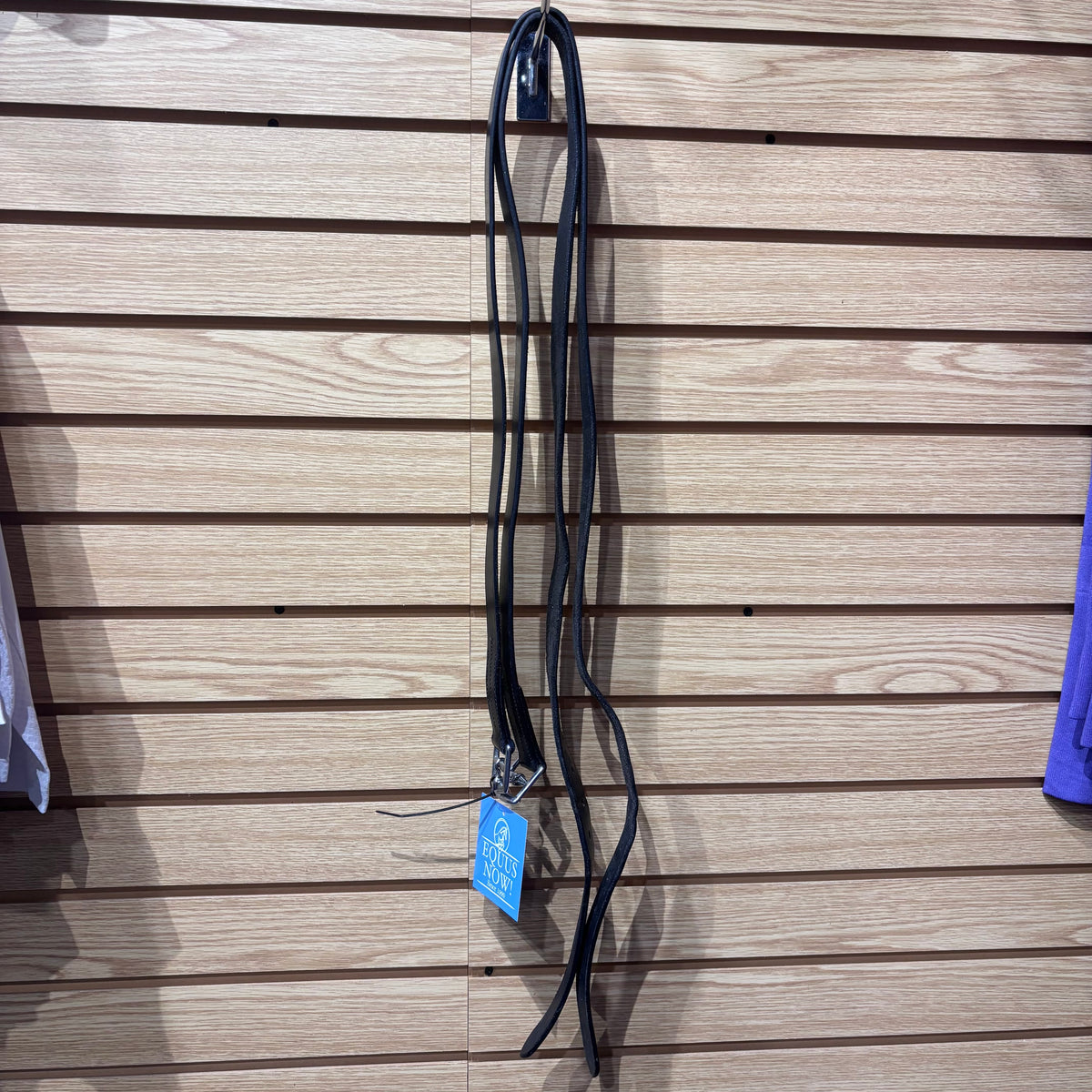 Used 54" Black Stirrup Leathers