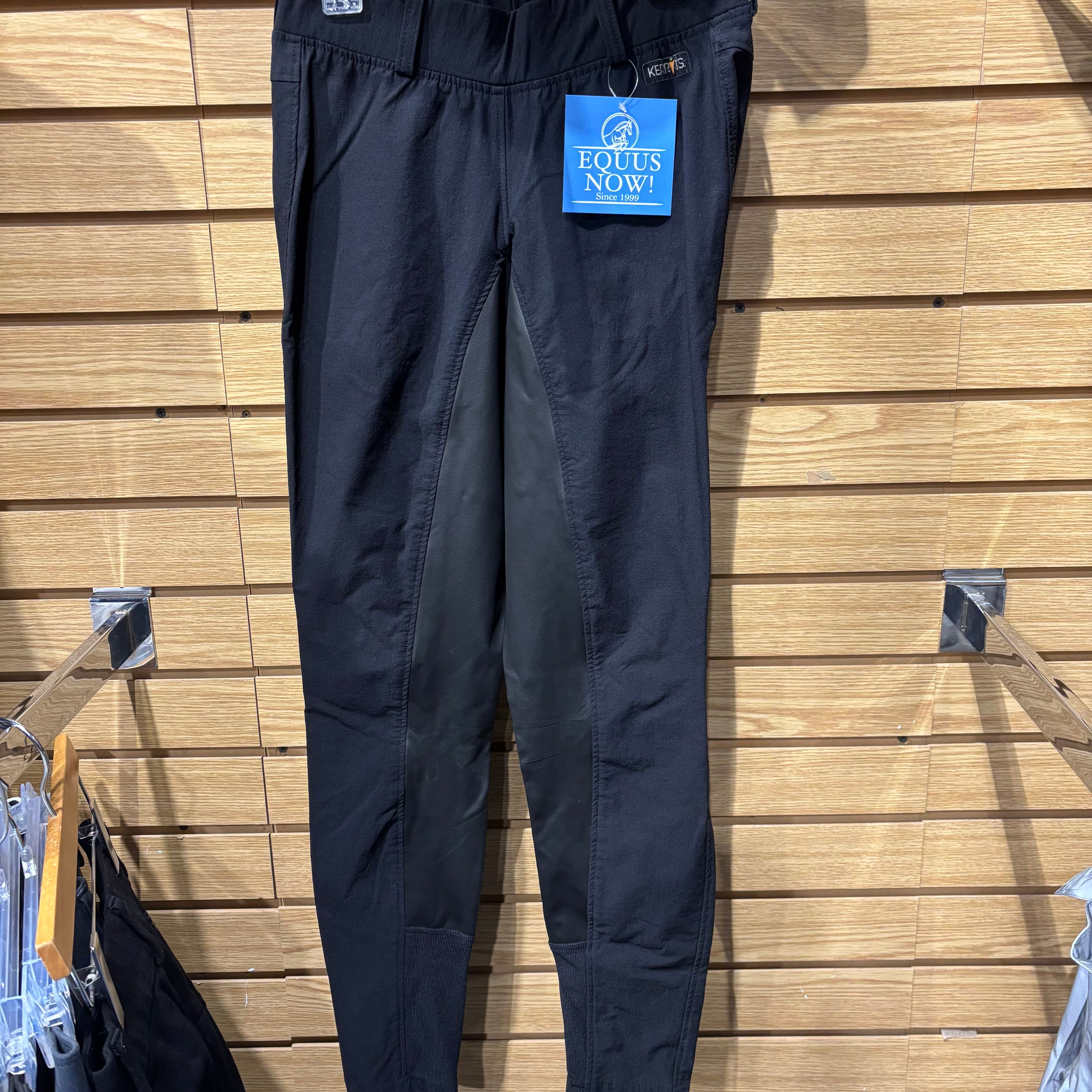 Used Small Black Kerrits Full Seat Tights