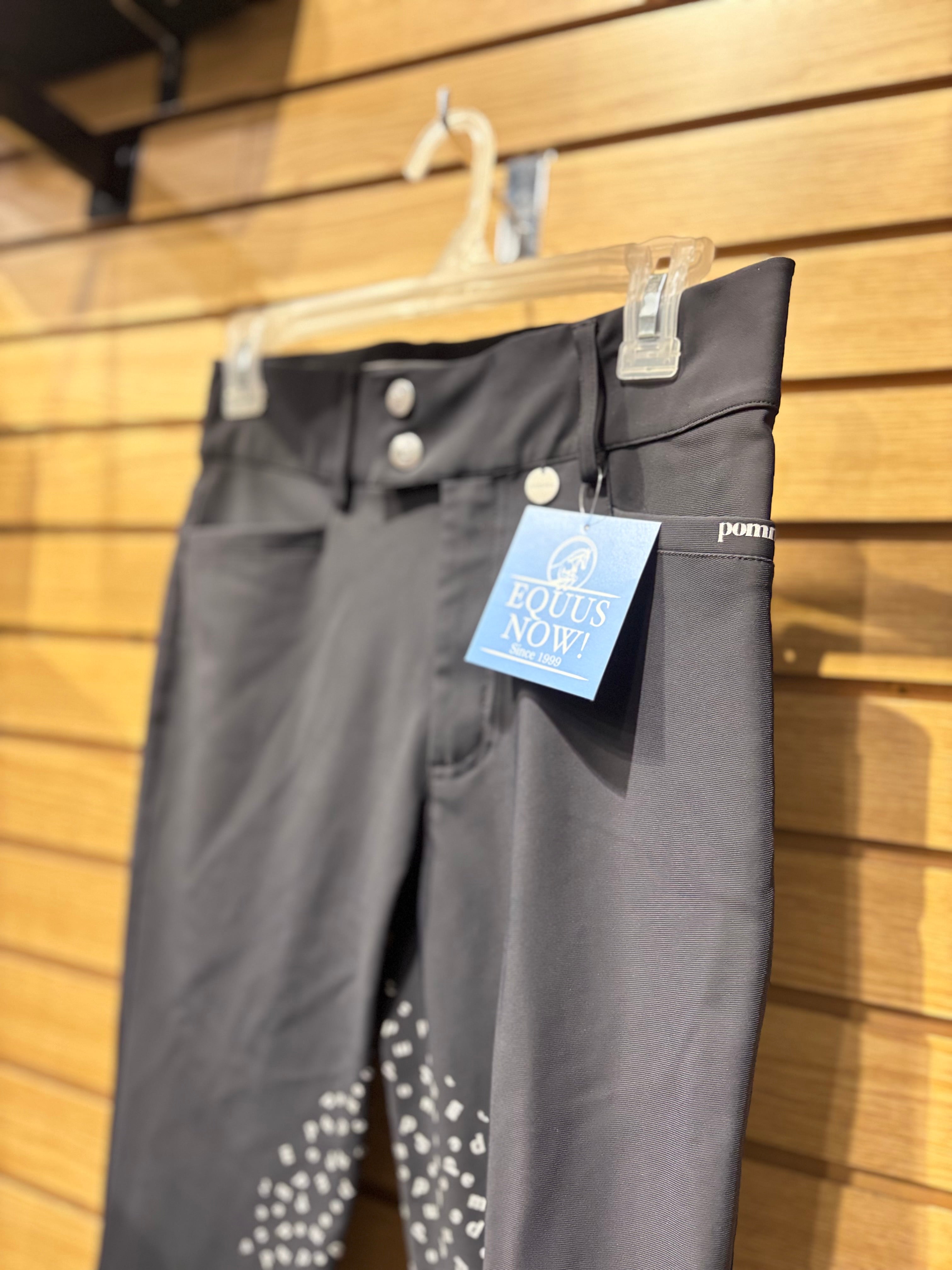 Used Medium Black Pomme Nellie Breeches