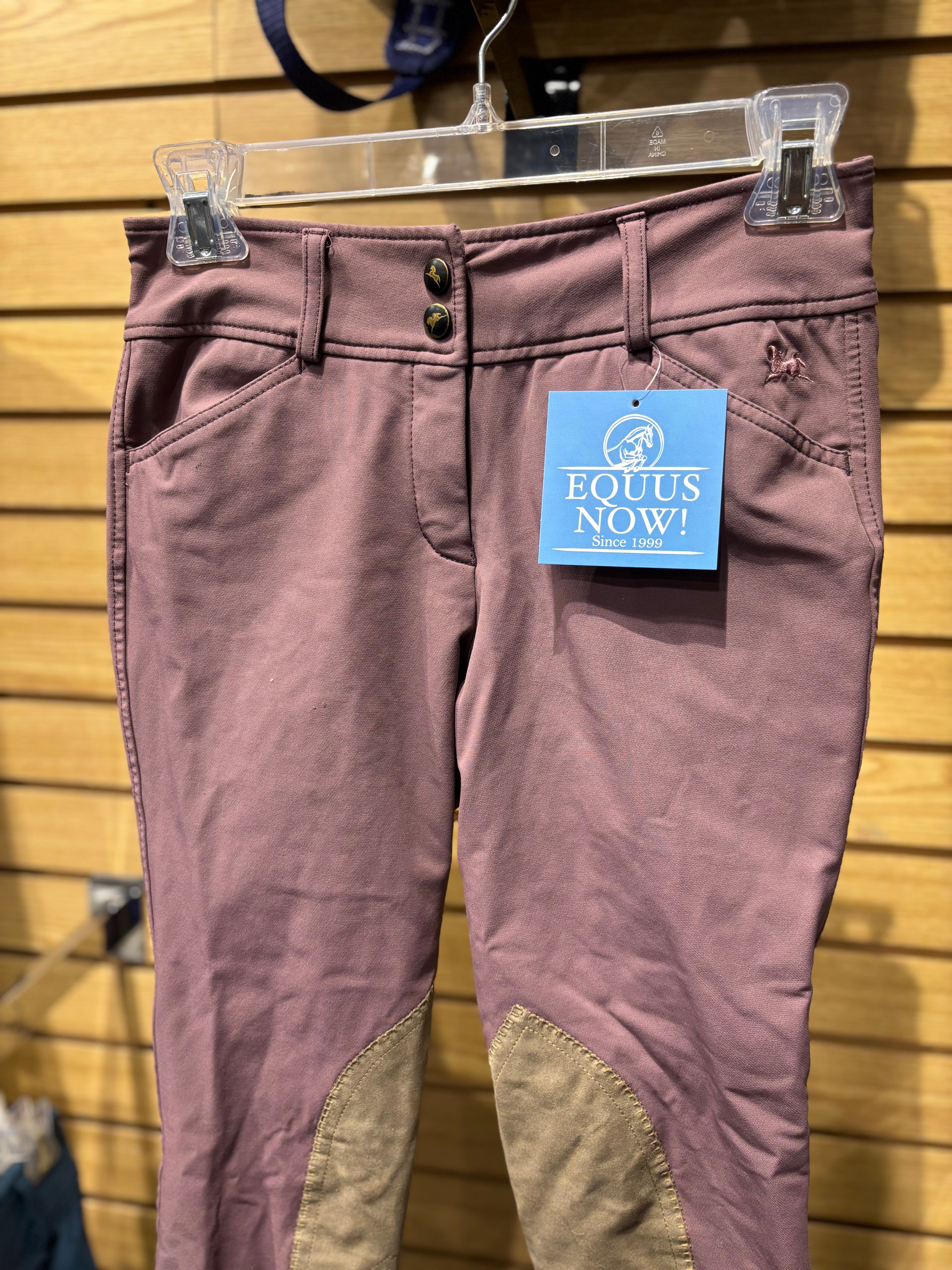 Used 24R Plum RJ Classics Breeches