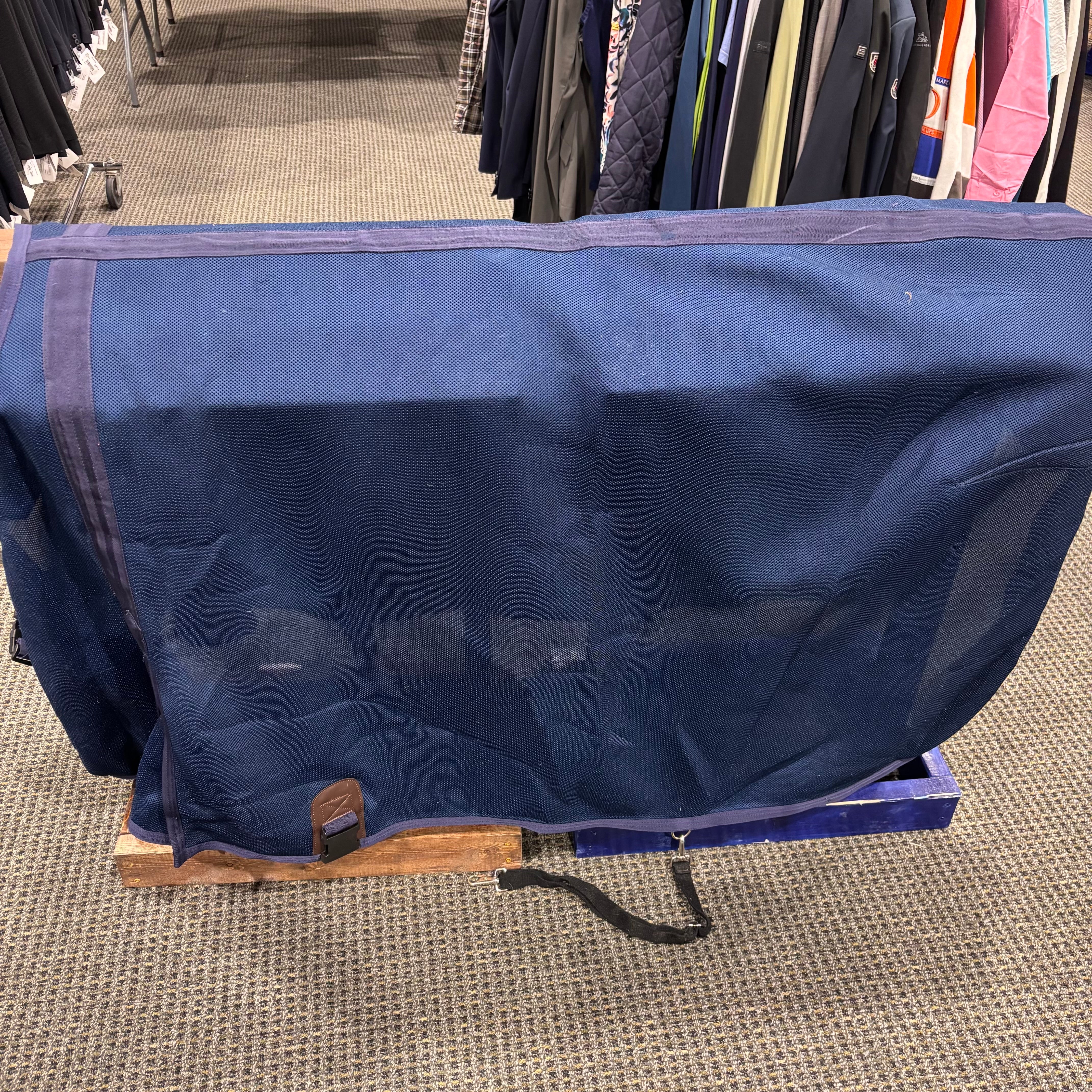 Used 74" Navy Dress Sheet