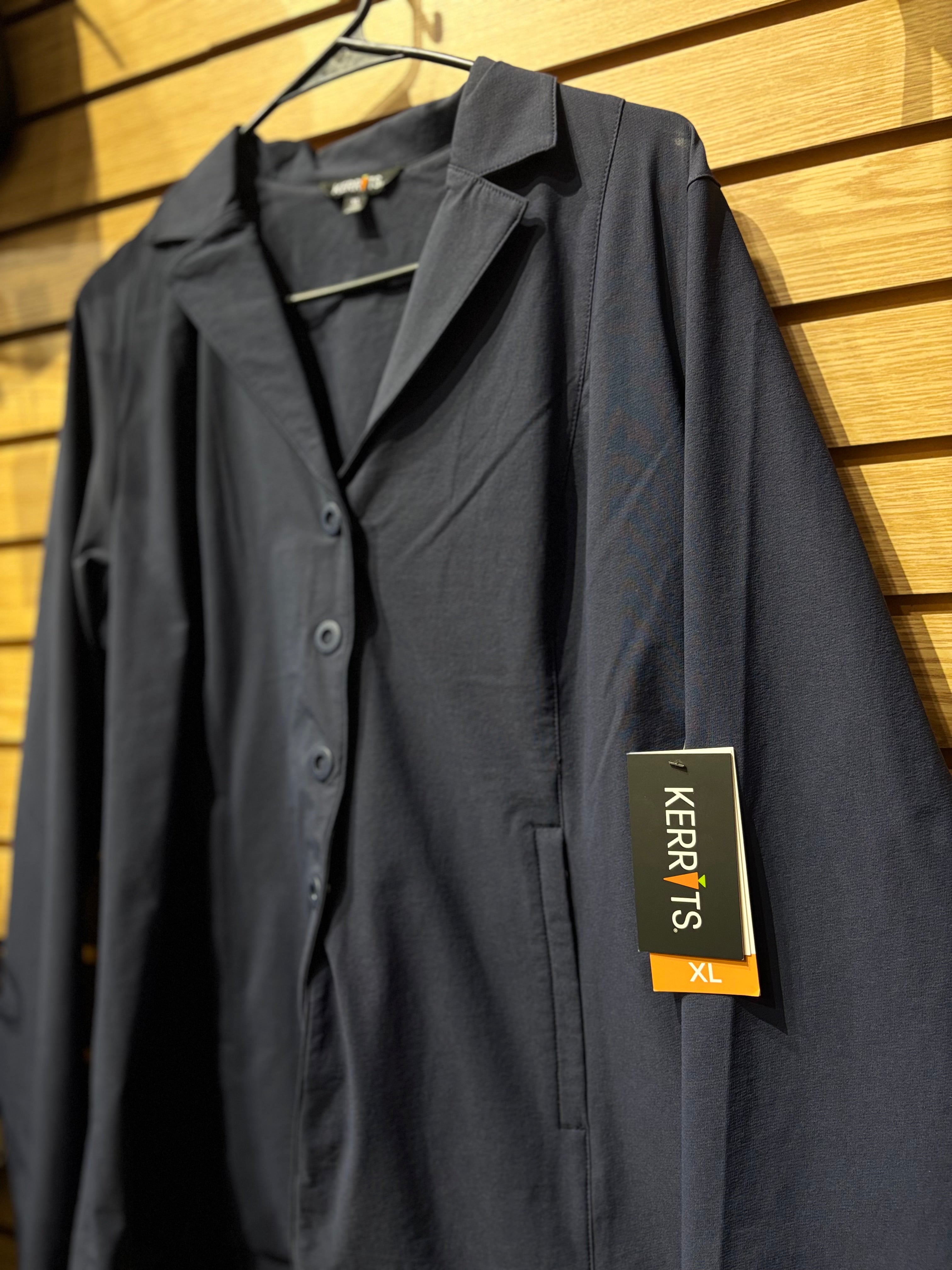 Used XL Navy Kerrits Stretch Competitor Show Coat