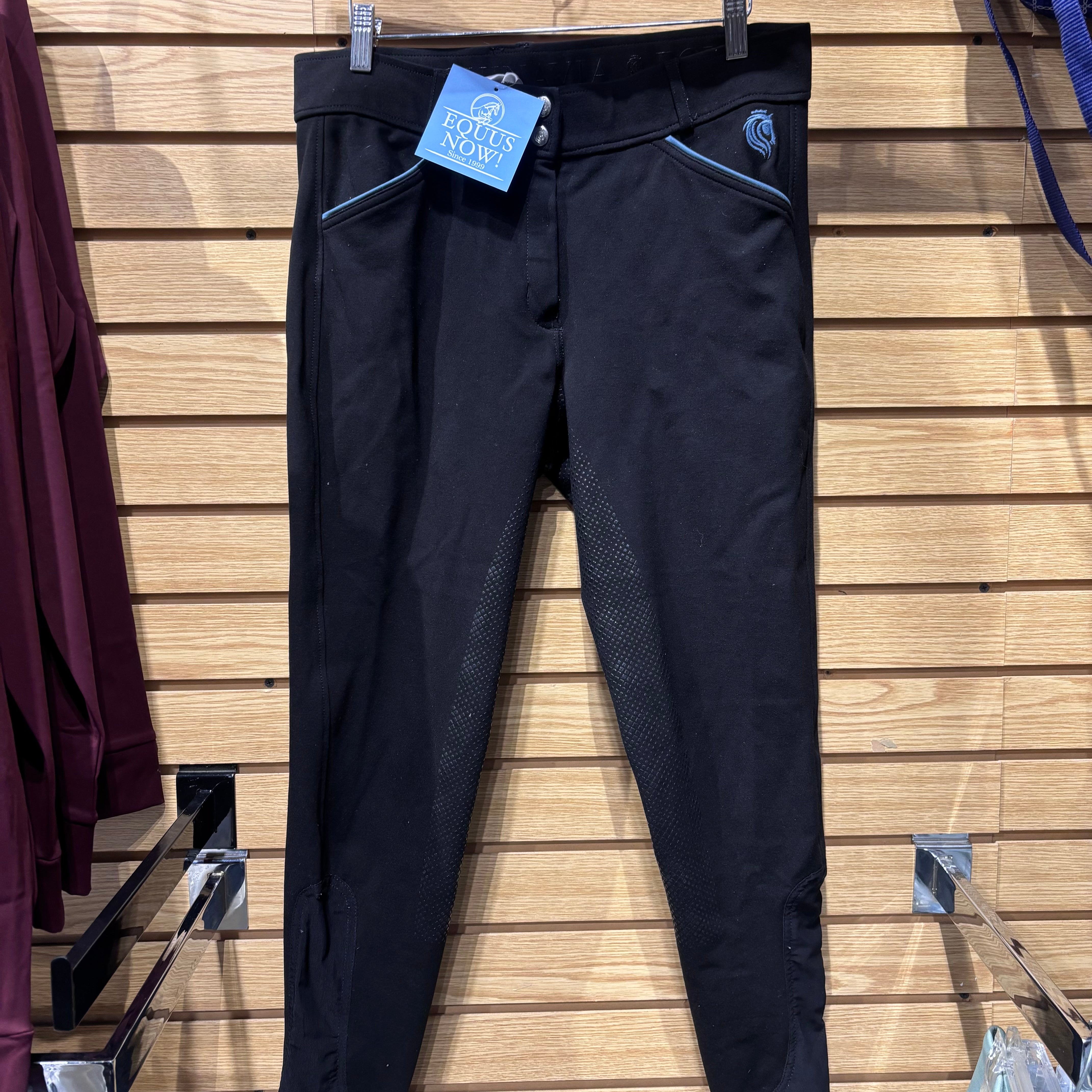 Used 32 Equinavia Silicone Full Seat Breeches Black