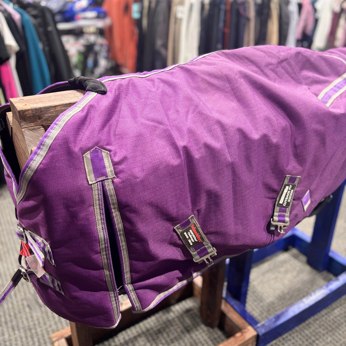 Used 46" Purple Schneiders Medium ArmorFlex Cutback Fit Blanket