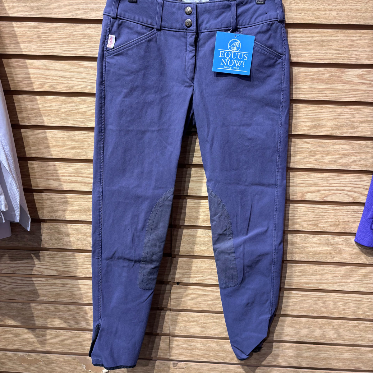 Used 26 Purple Tailored Sportsman Knee Patch Breeches