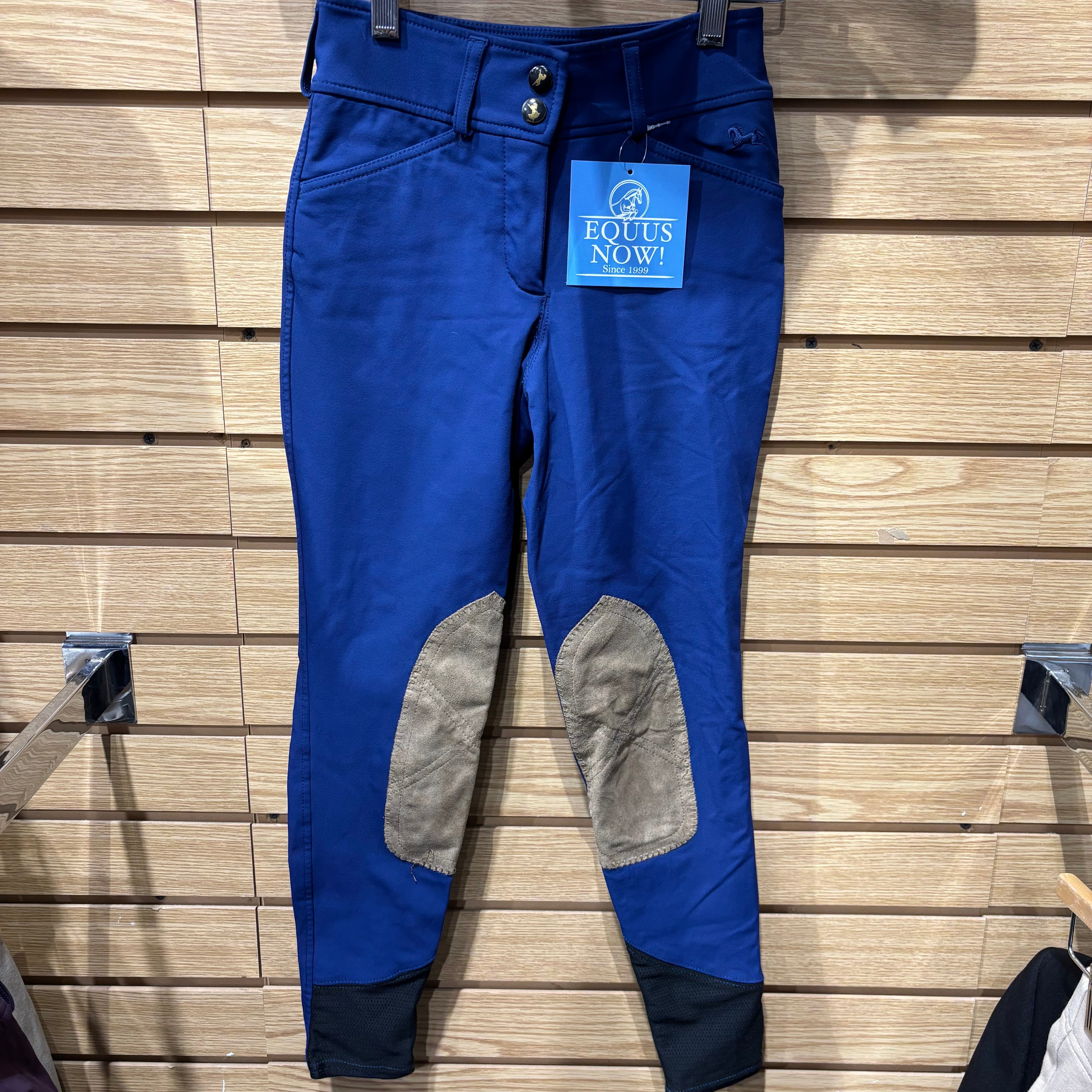 Used Kids 10R Navy RJ Classics Knee Patch Breeches