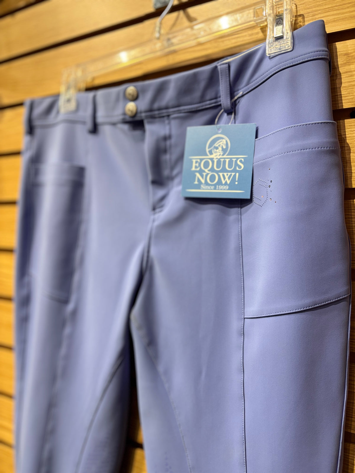 Used Samshield US 32 Baby Blue Knee Patch Breeches