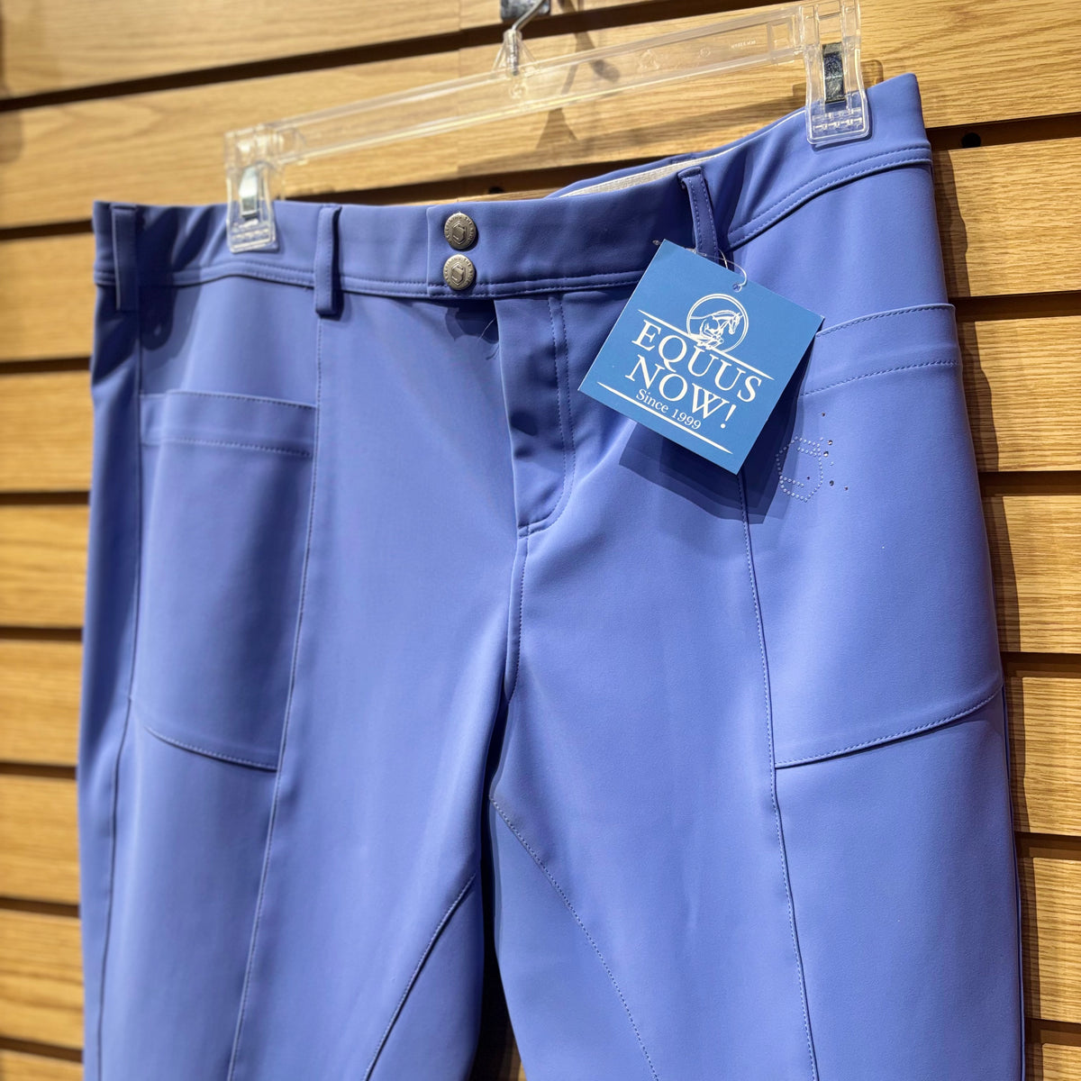 Used Samshield US 32 Baby Blue Knee Patch Breeches