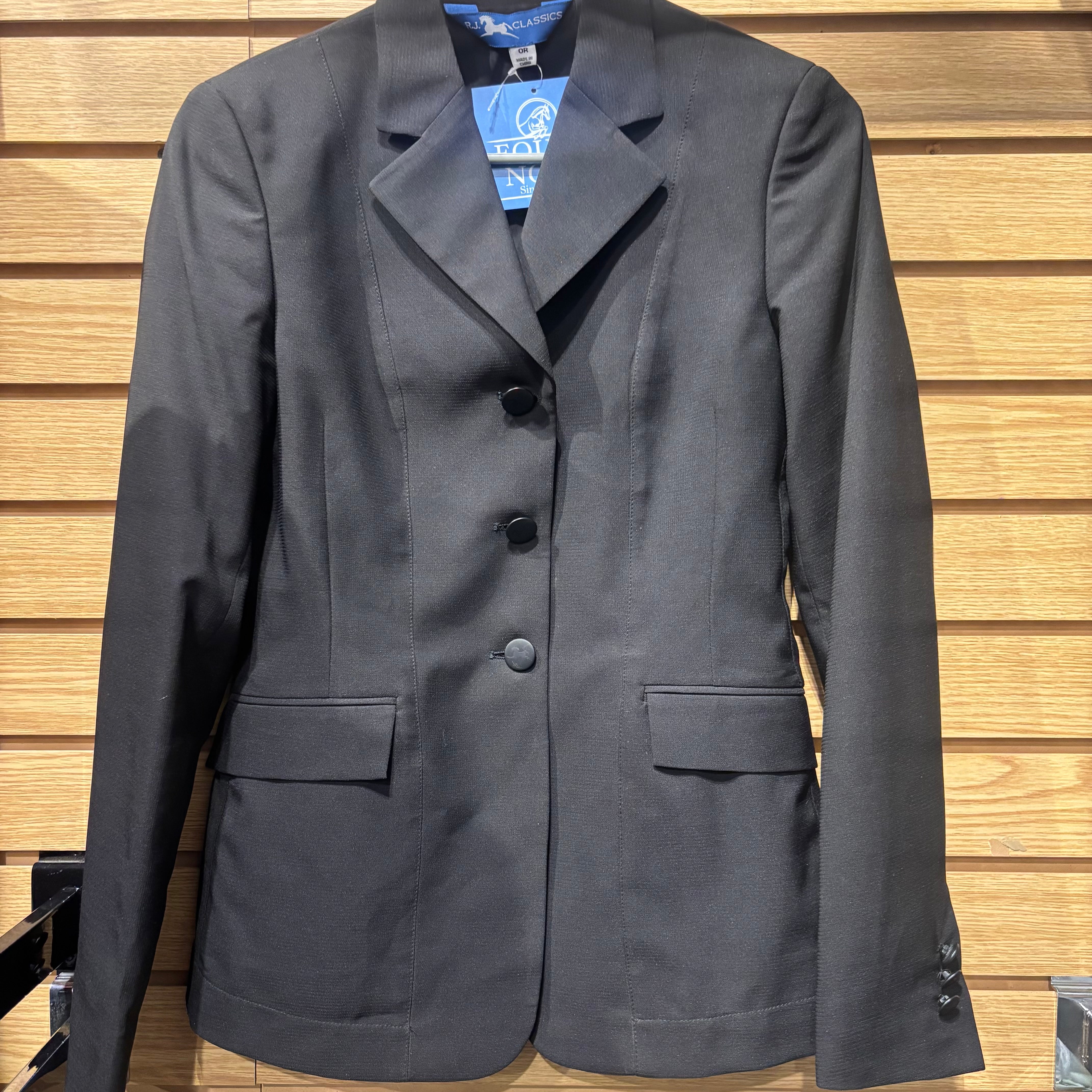 Used 0R Black RJ Classics Show Coat