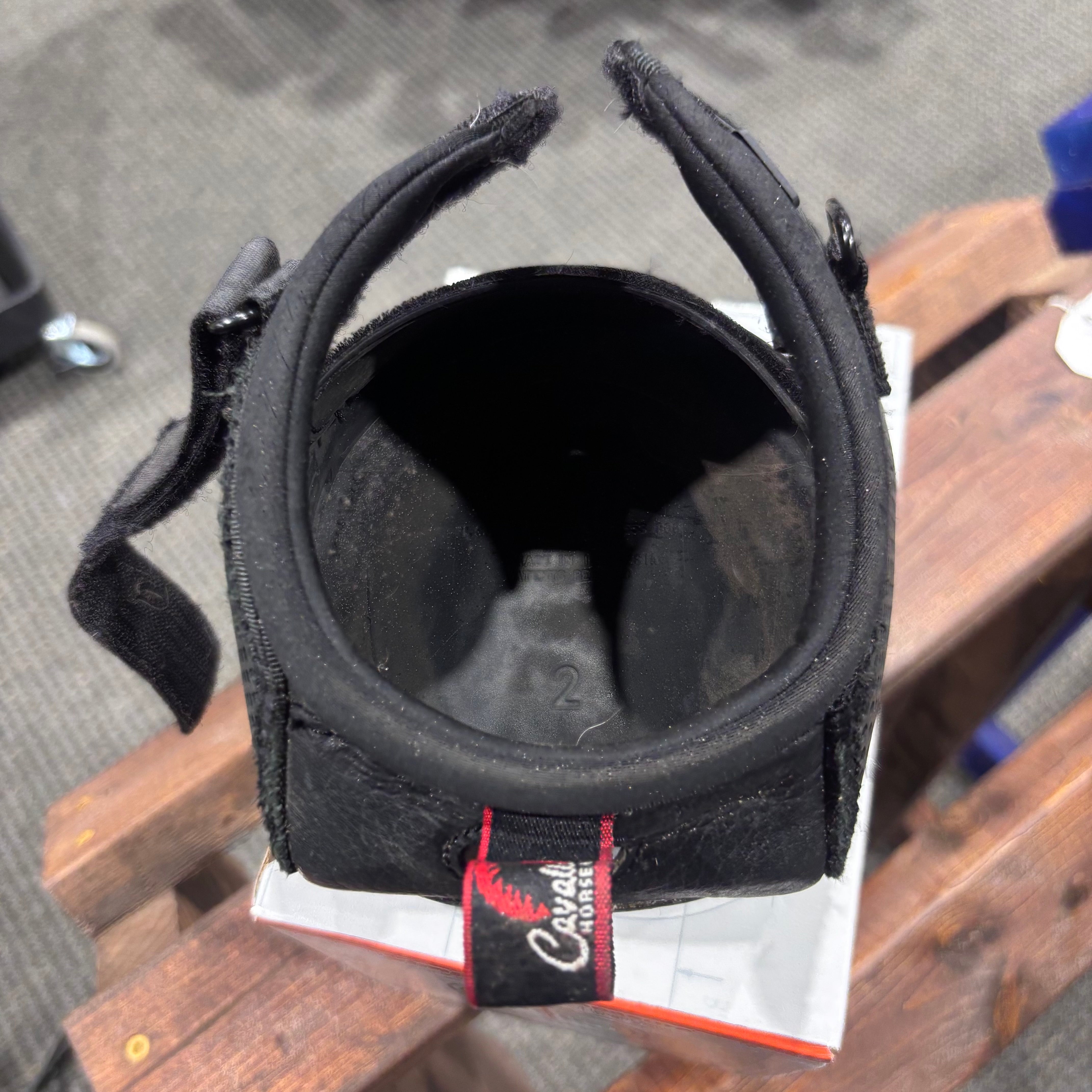 Used 2 Regular Black Cavallo Trek Boot (1)