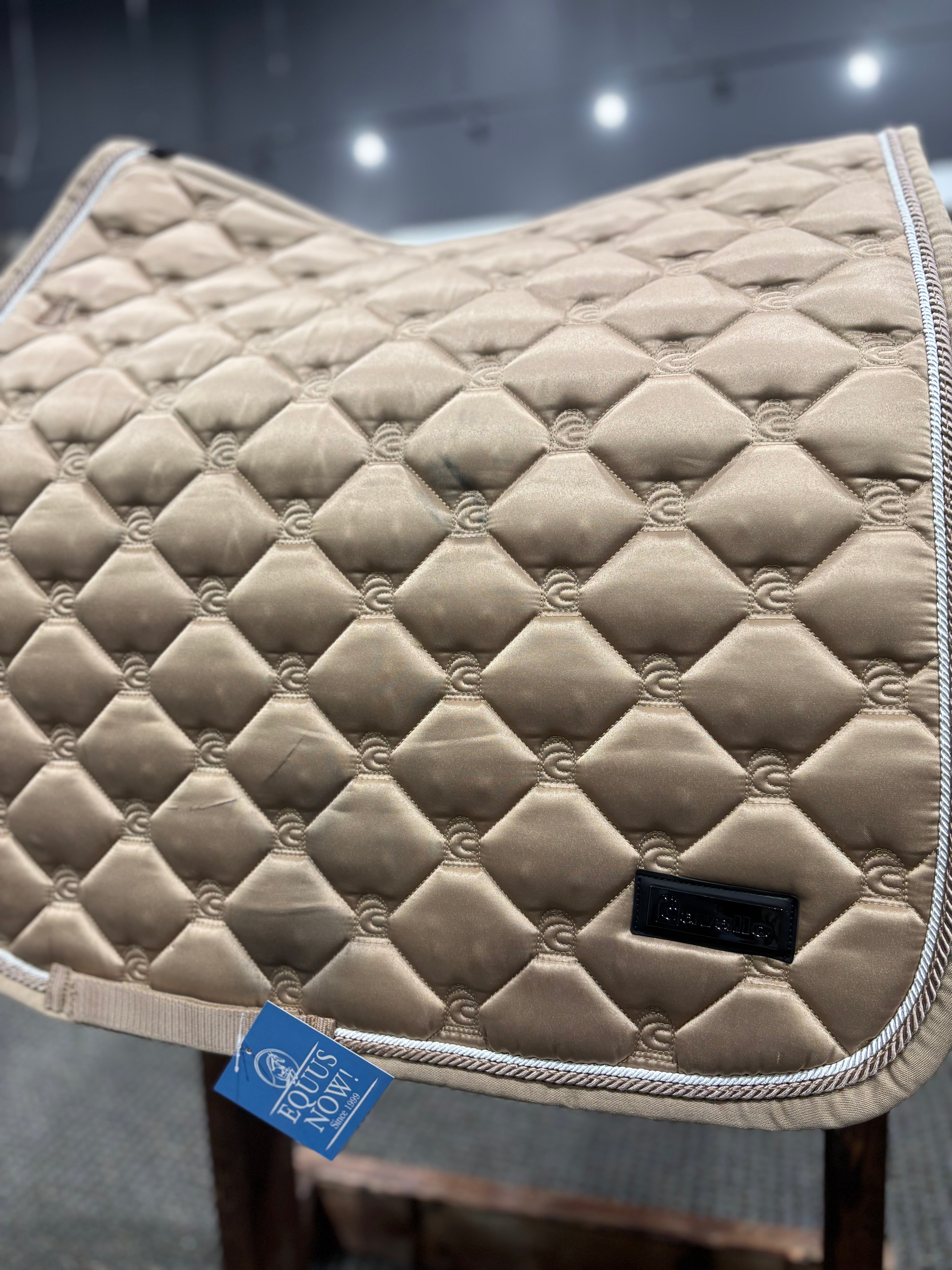 Used Cavallo Tan Dressage Saddle Pad