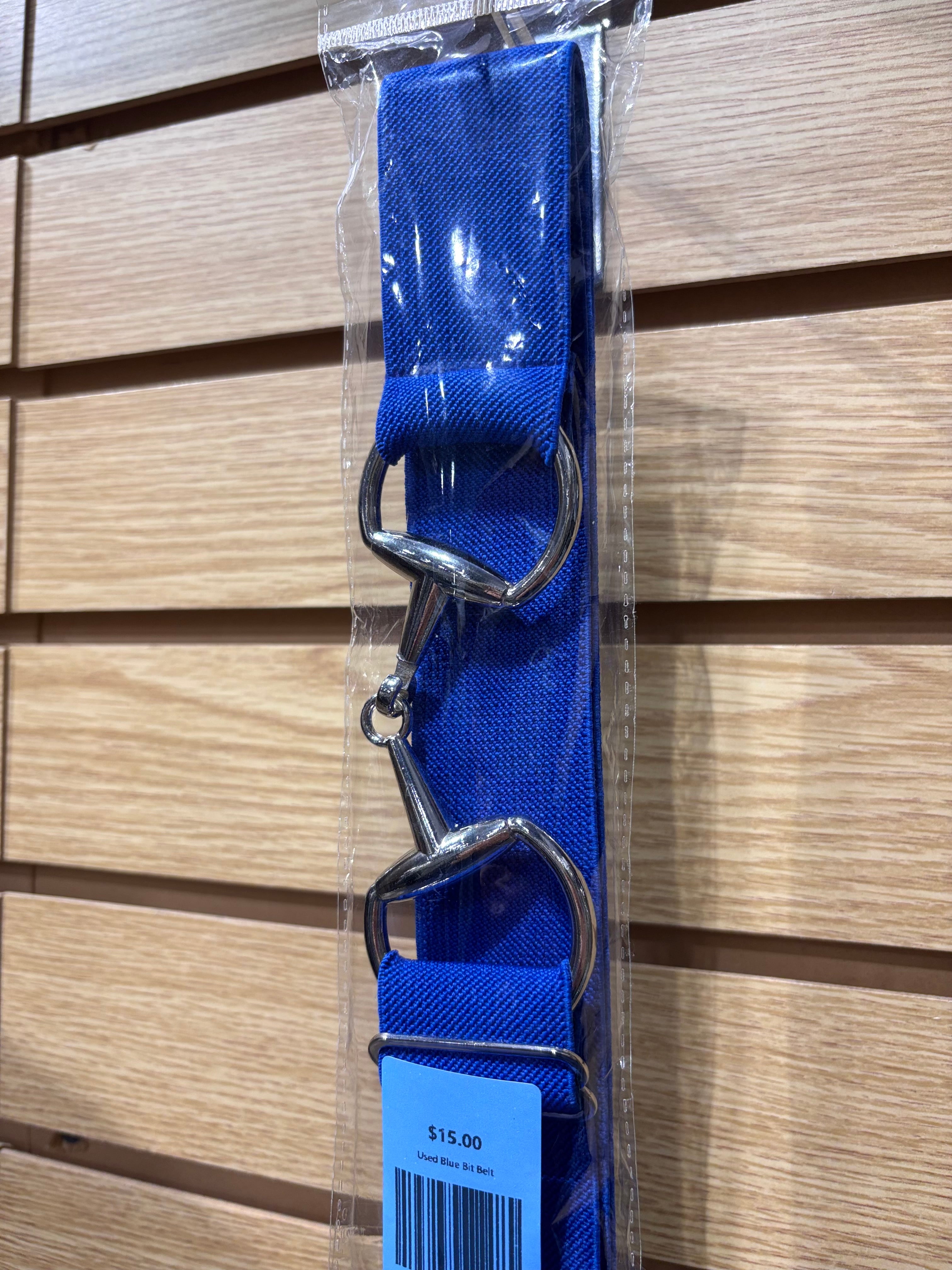 Used Blue Bit Belt