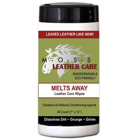 MOSS Melts Away Leather Wipes - sku to order - 60044619