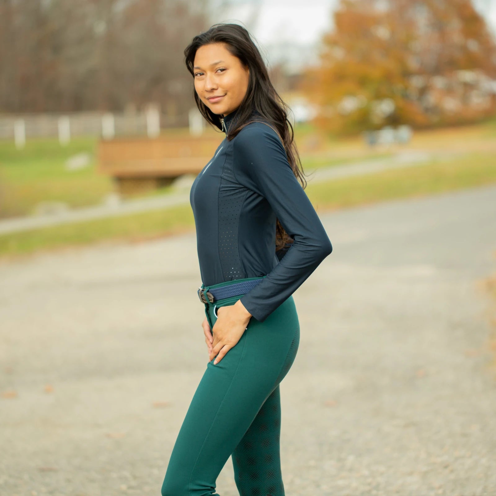 Equinavia Astrid Womens Silicone Knee Patch Breeches