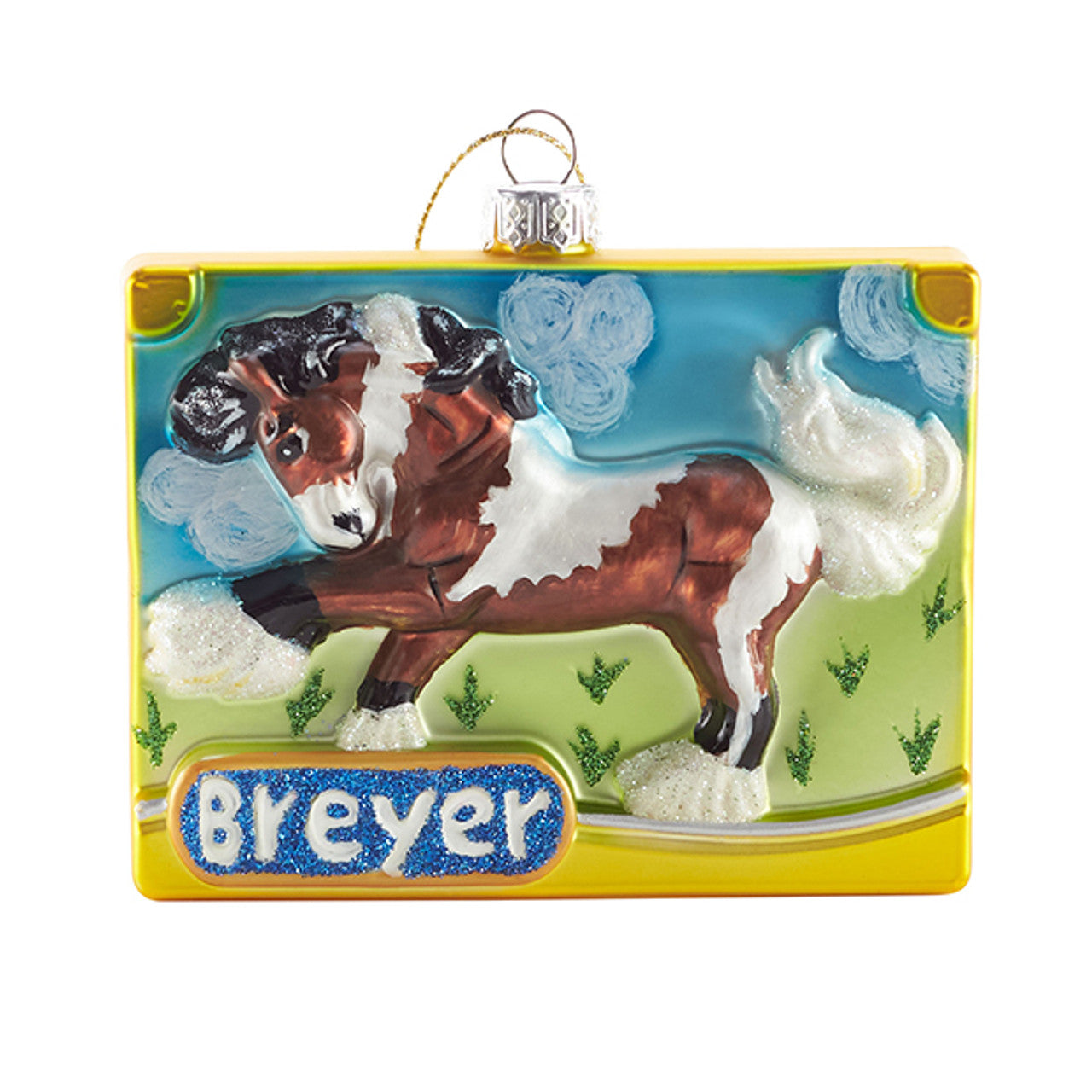 Breyer Box Glass Ornament 2025