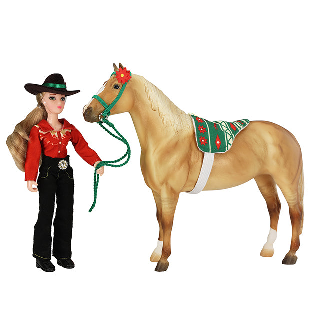 Breyer Holiday Trail Ride Playset