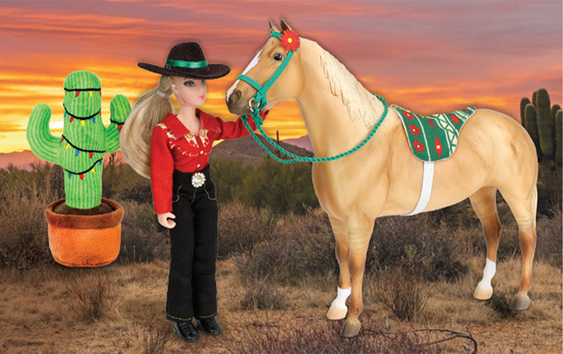 Breyer Holiday Trail Ride Playset
