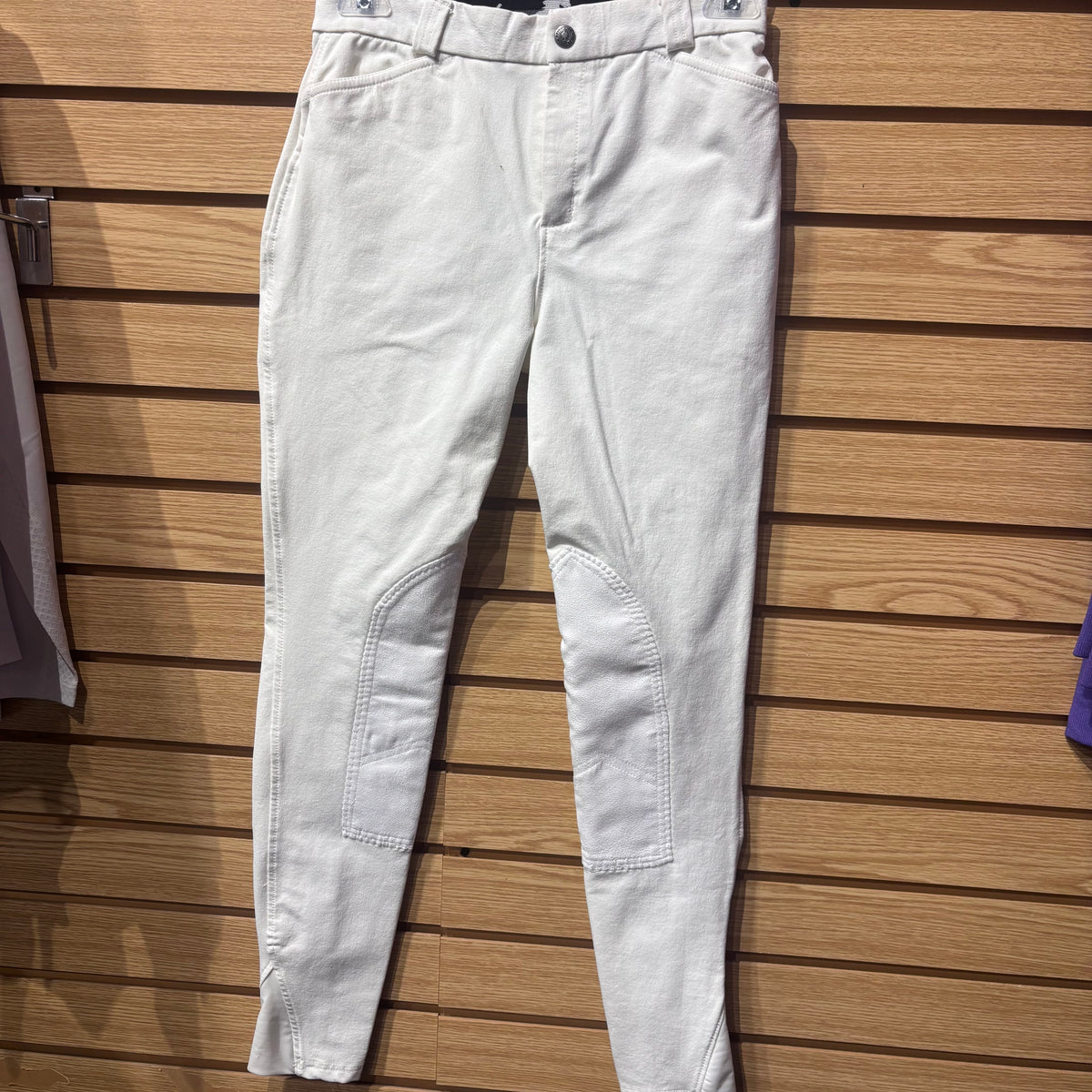 Used 26 White Knee Patch Breeches