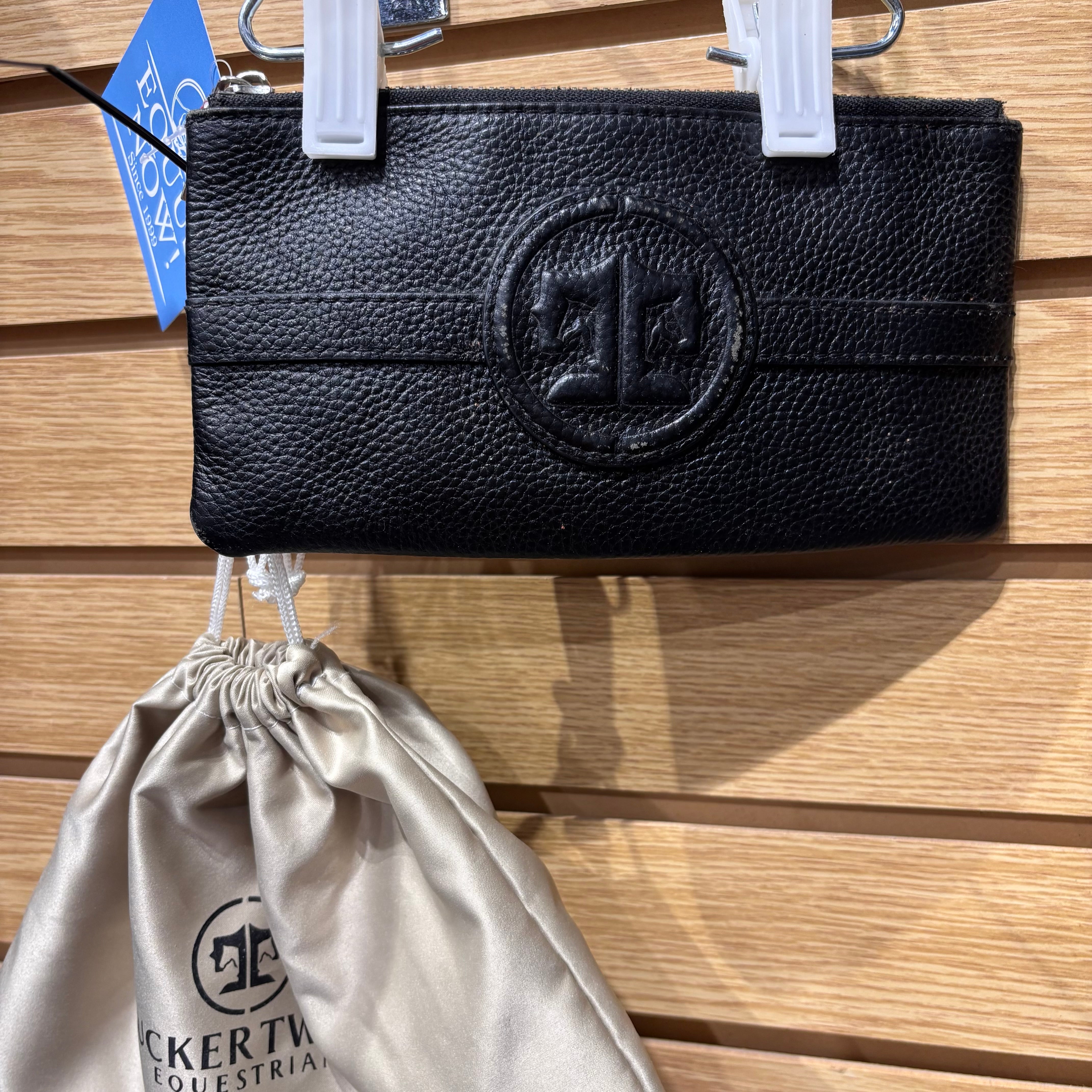 Used Black Tucker Tweed Belt Bag