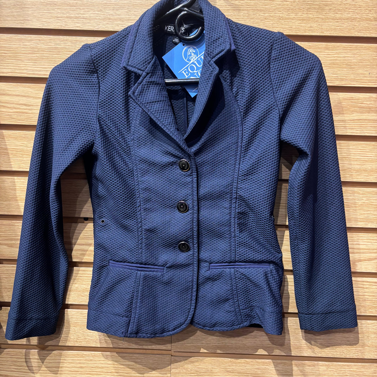 Used Youth Small Navy Kerrits Affinity Aero Show Coat