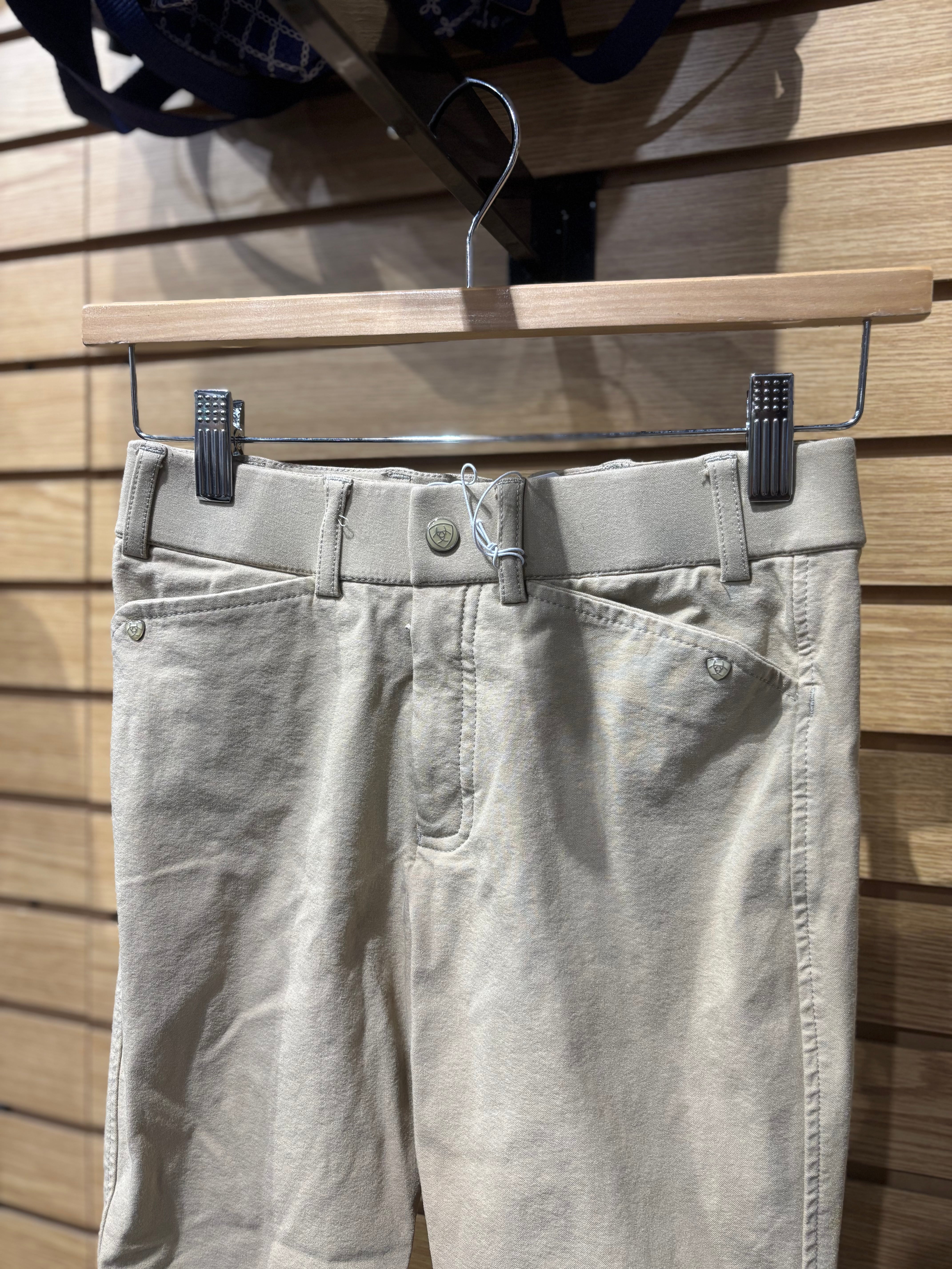Used Kids 12 Tan Ariat Breeches