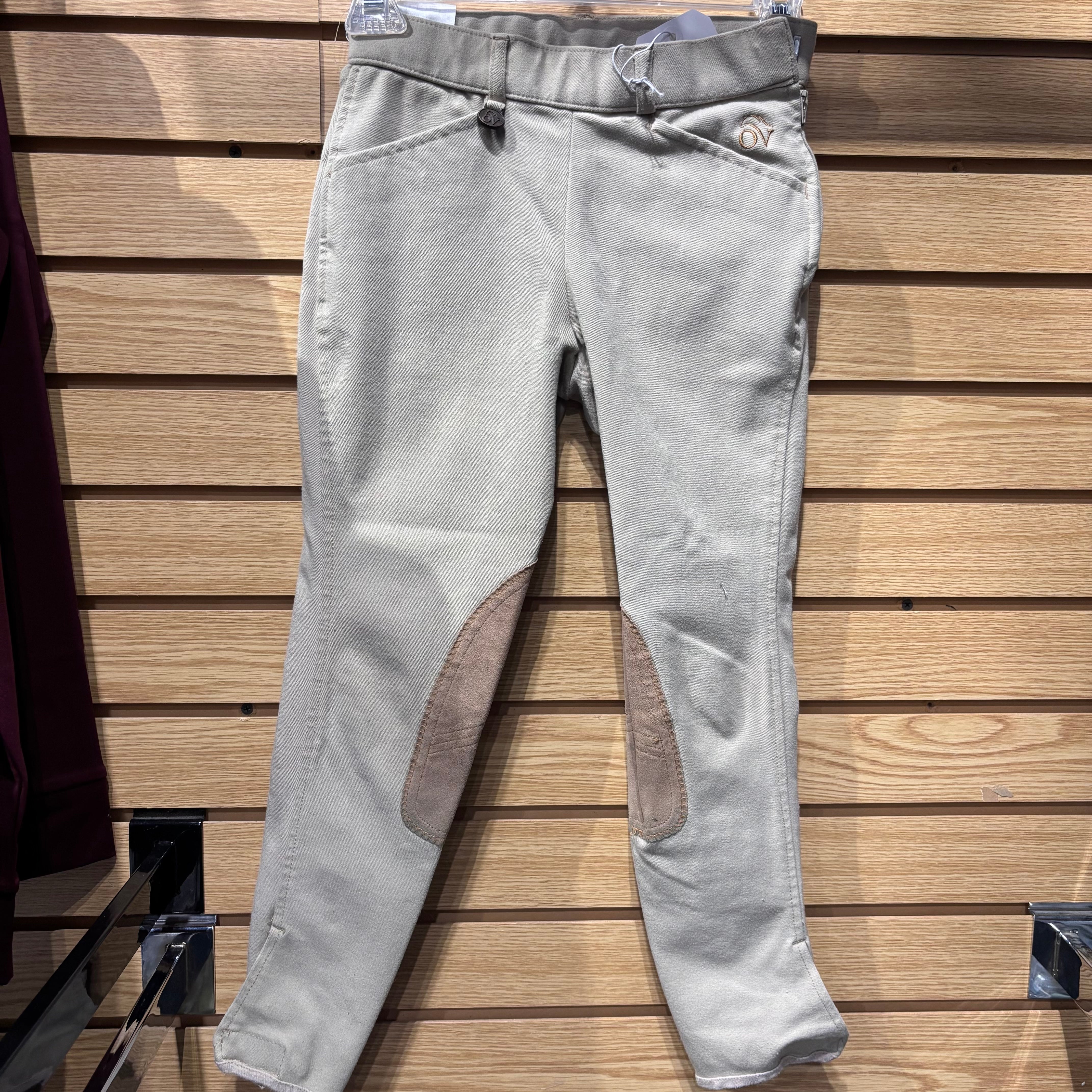 Used Kids 12 Tan Ovation Breeches