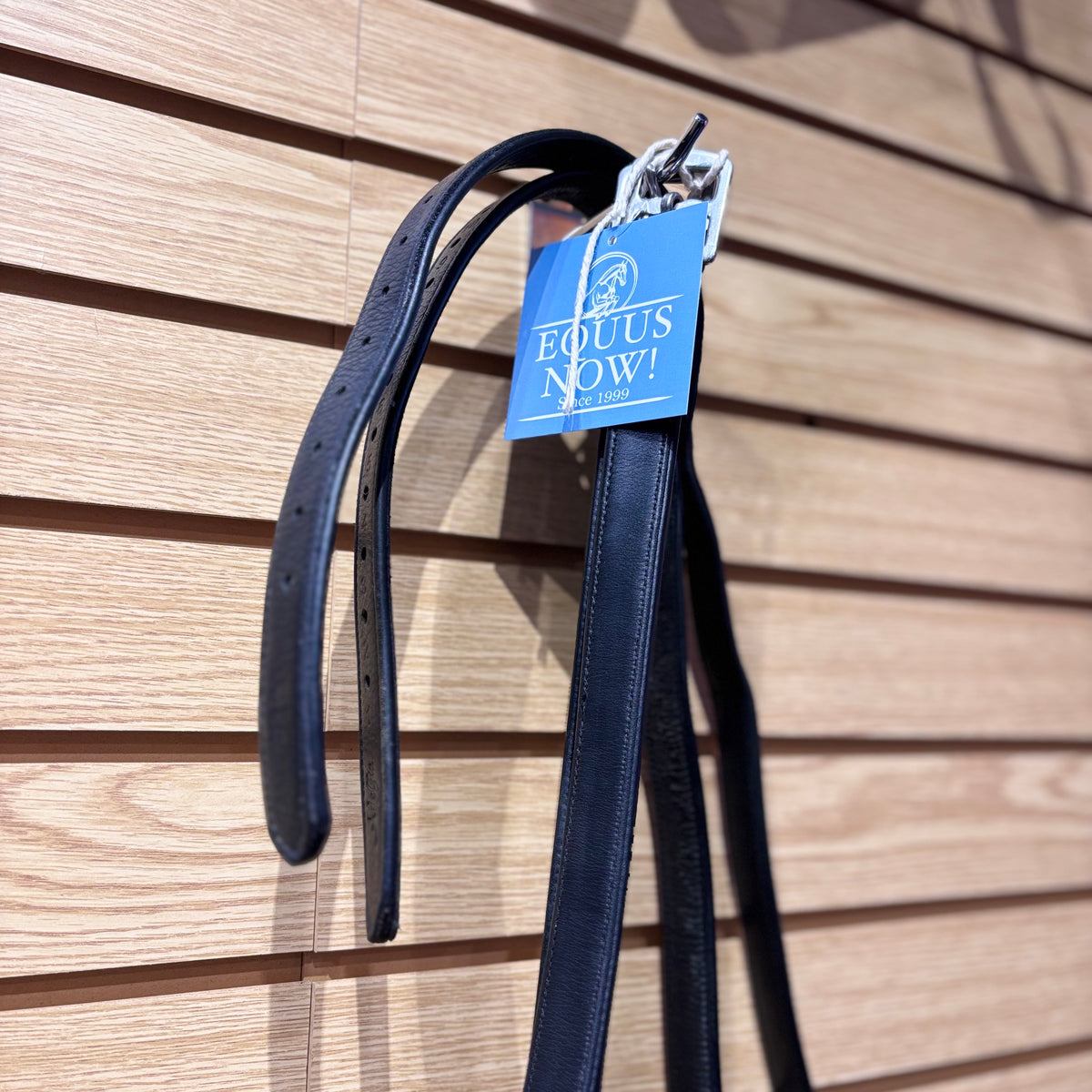 Used 62" Black Adelfia Stirrup Leathers