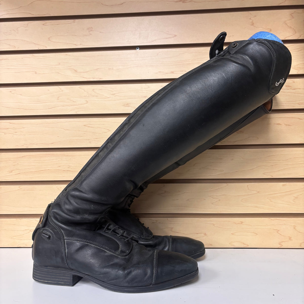 Used 41 Black Tredstep Medici II Field Boots Slim/Tall