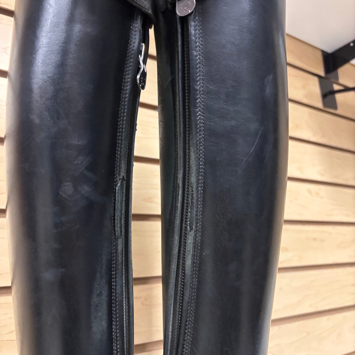 Used Euro 36 Black DeNiro Tiziano Dressage Tall Boots Tall/Slim