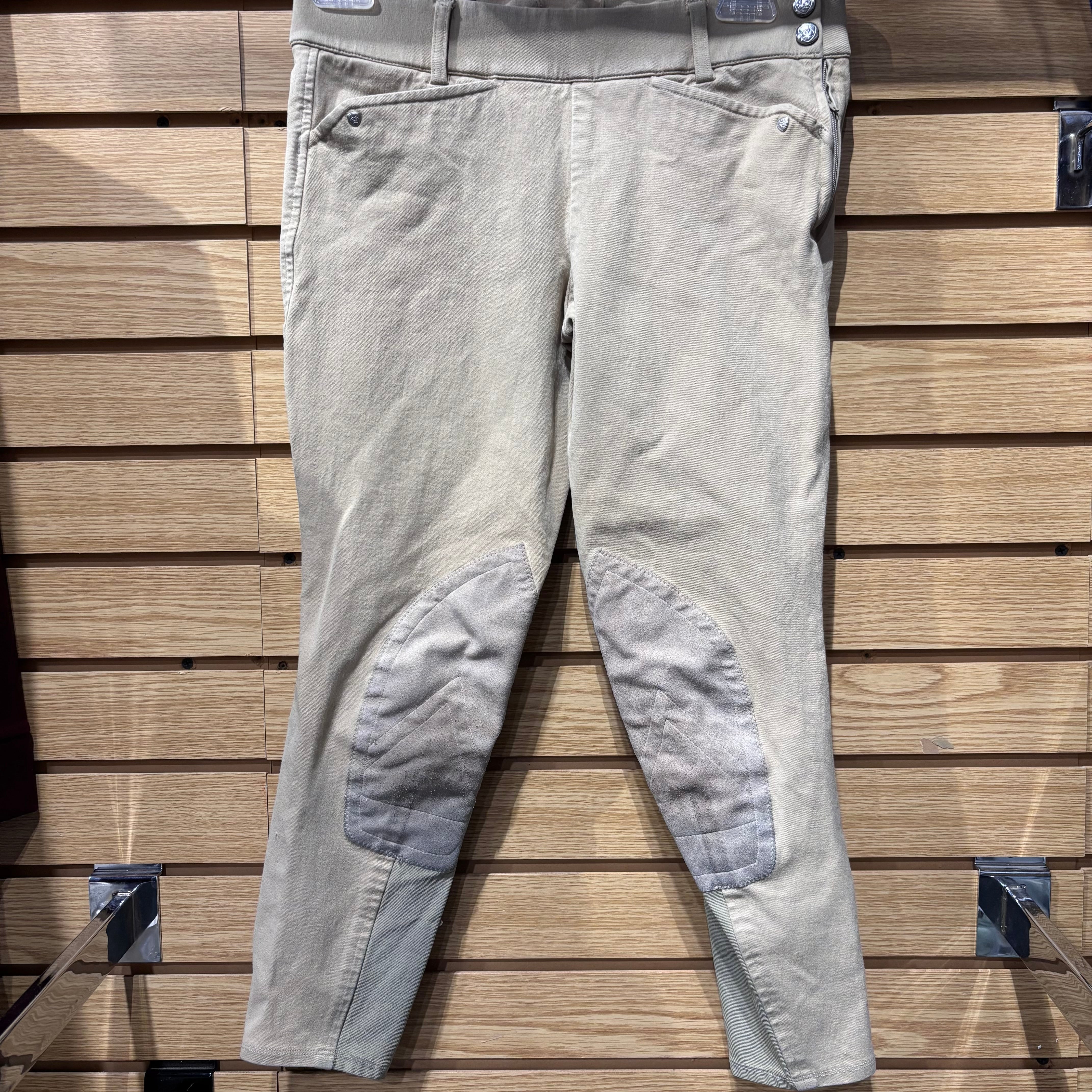 Used 26R Tan Ariat Breeches