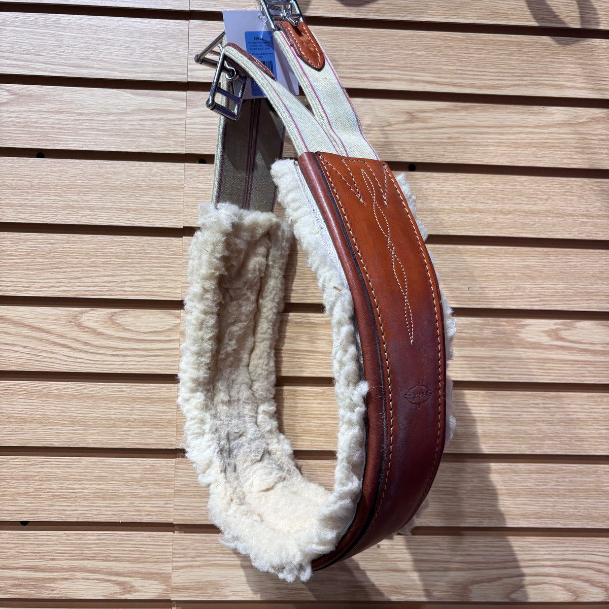 Used 48" Brown Edgewood Fleece Girth