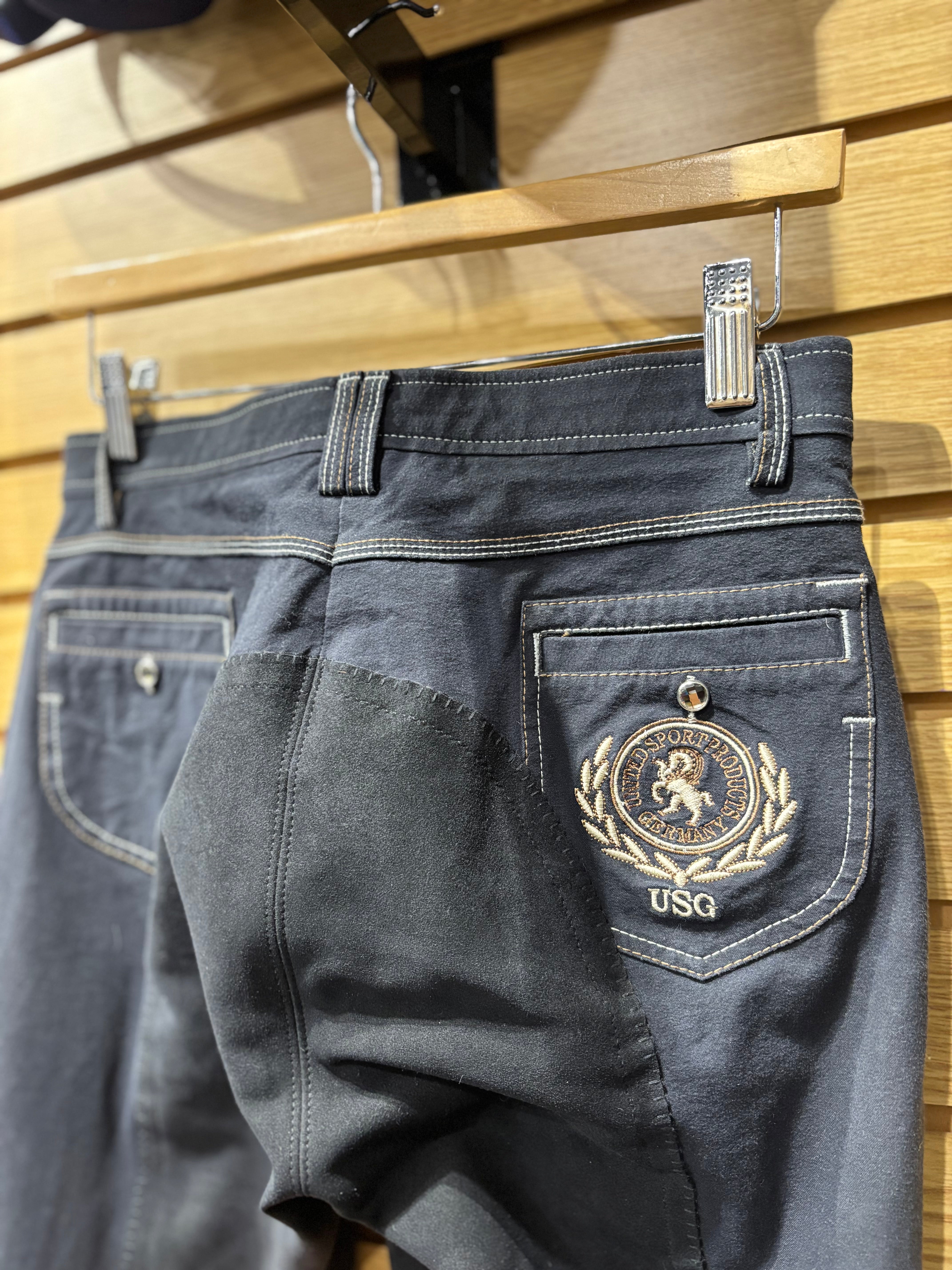 Used Navy/Jean 28R USG Breeches