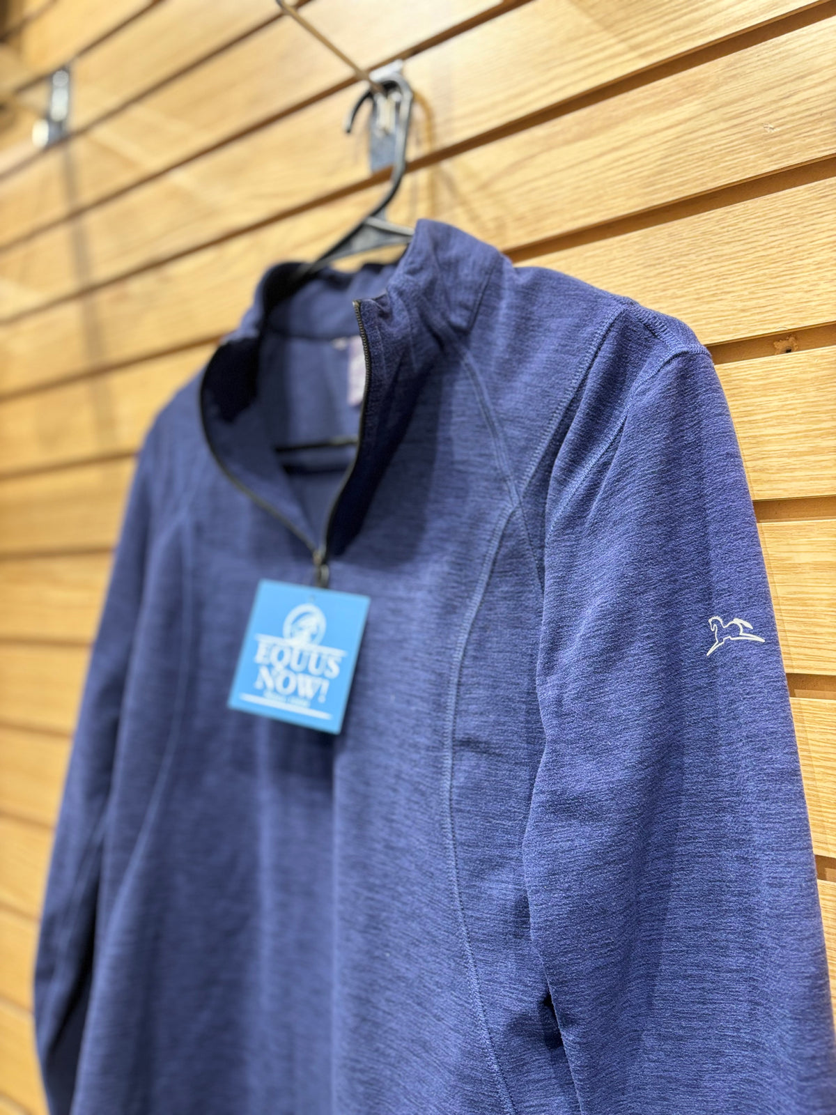 Used Medium Navy RJ Classics Fleece Quarter Zip