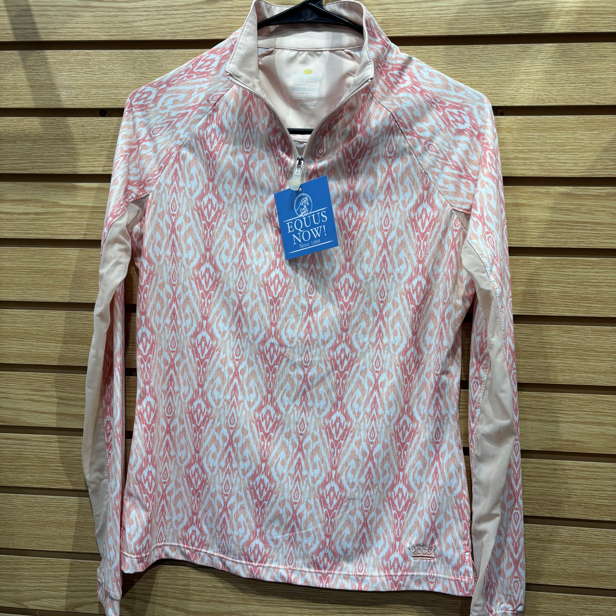 Used Small Pink Kastel Denmark Long Sleeve Sun Shirt
