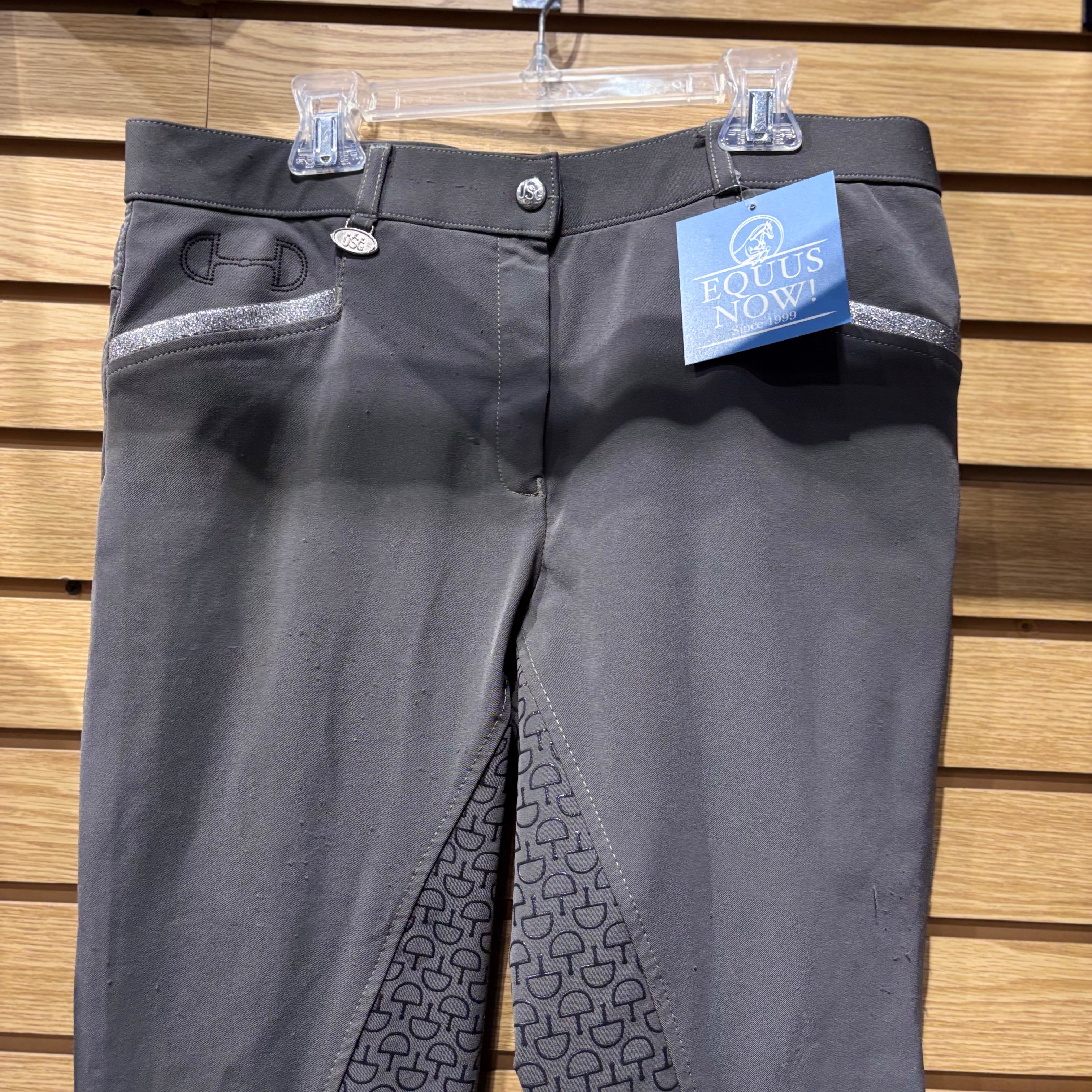 Used USG 32 Grey Full Seat Breeches