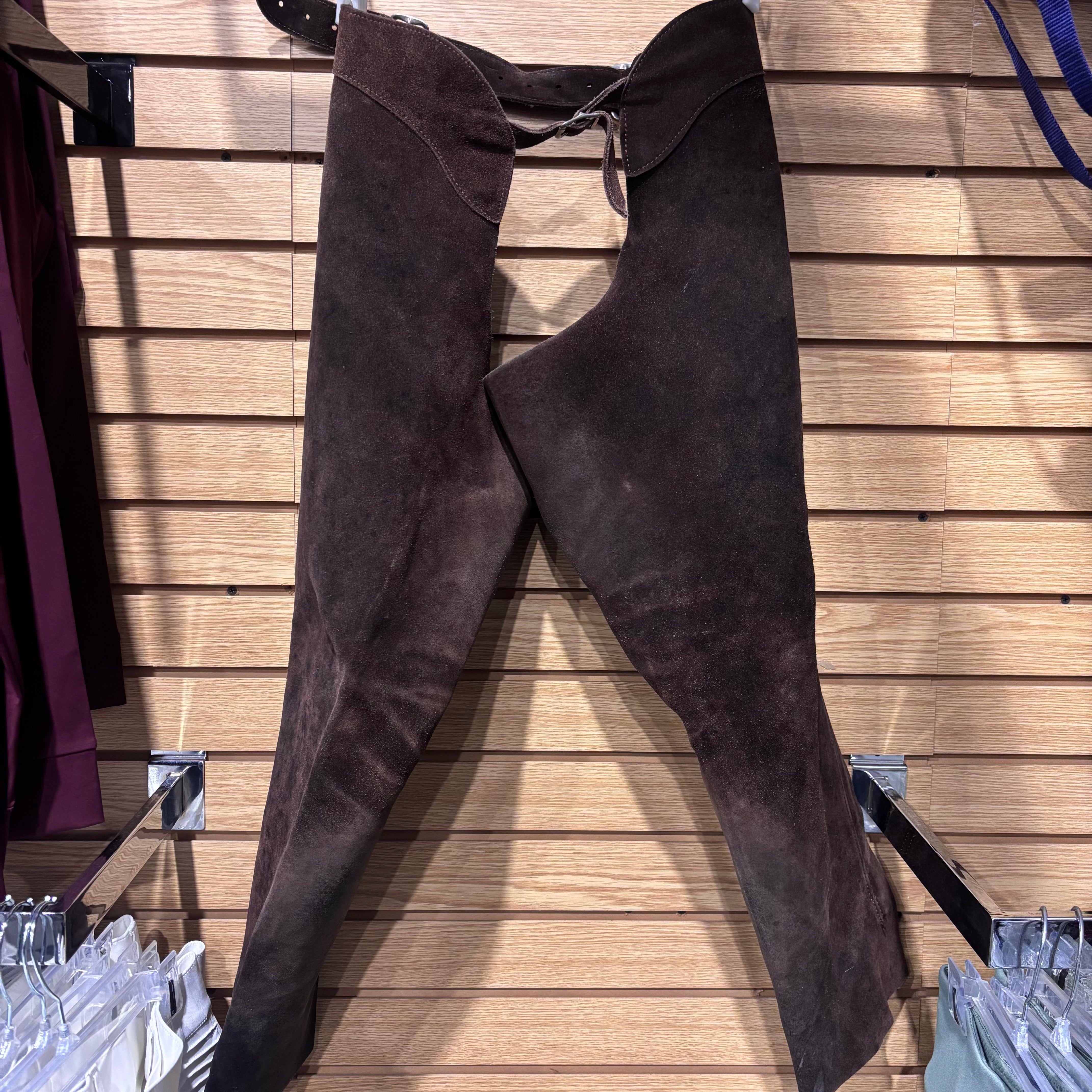 Used Small Brown Full Chaps