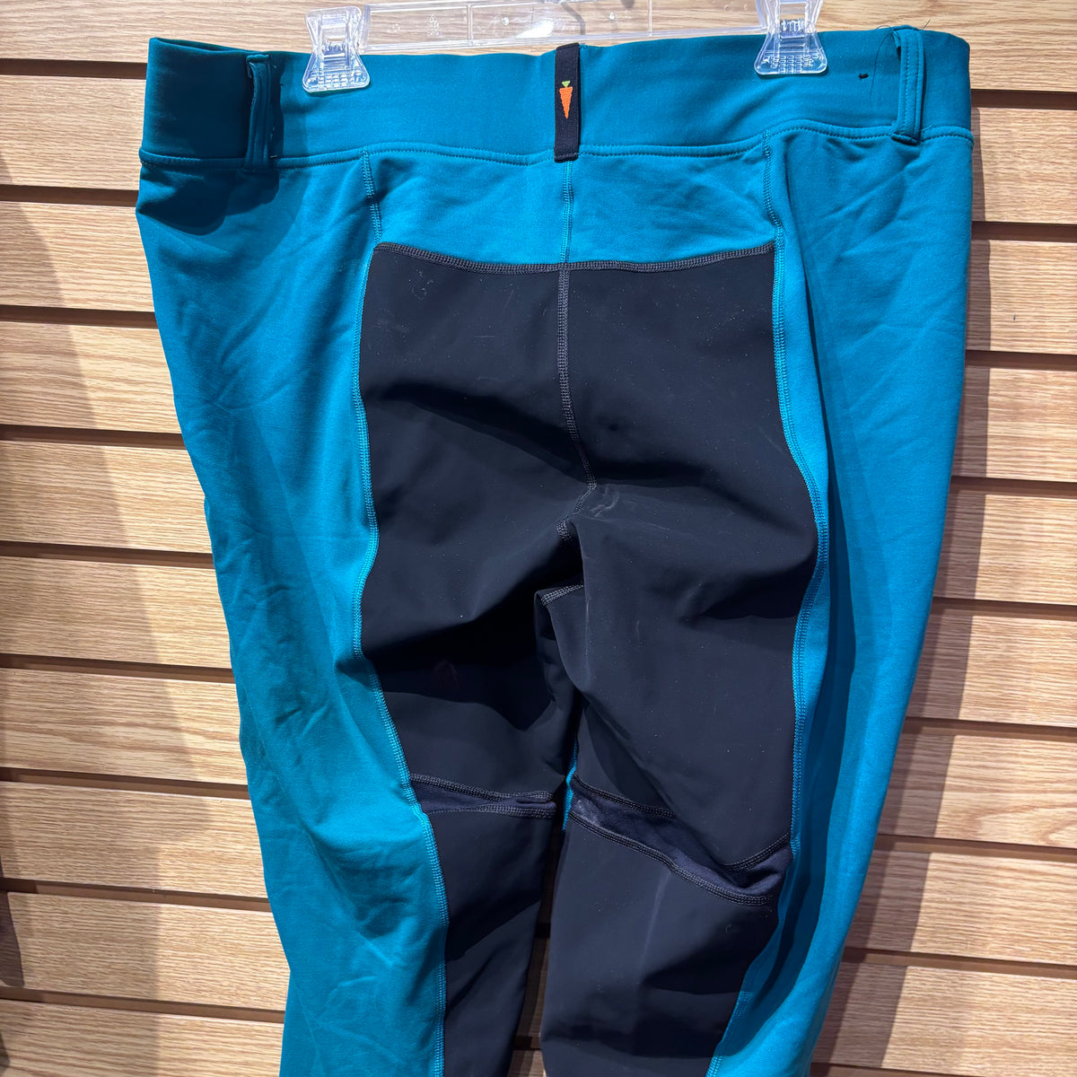 Used 2XL Teal Kerrits Full Seat Riding Tights